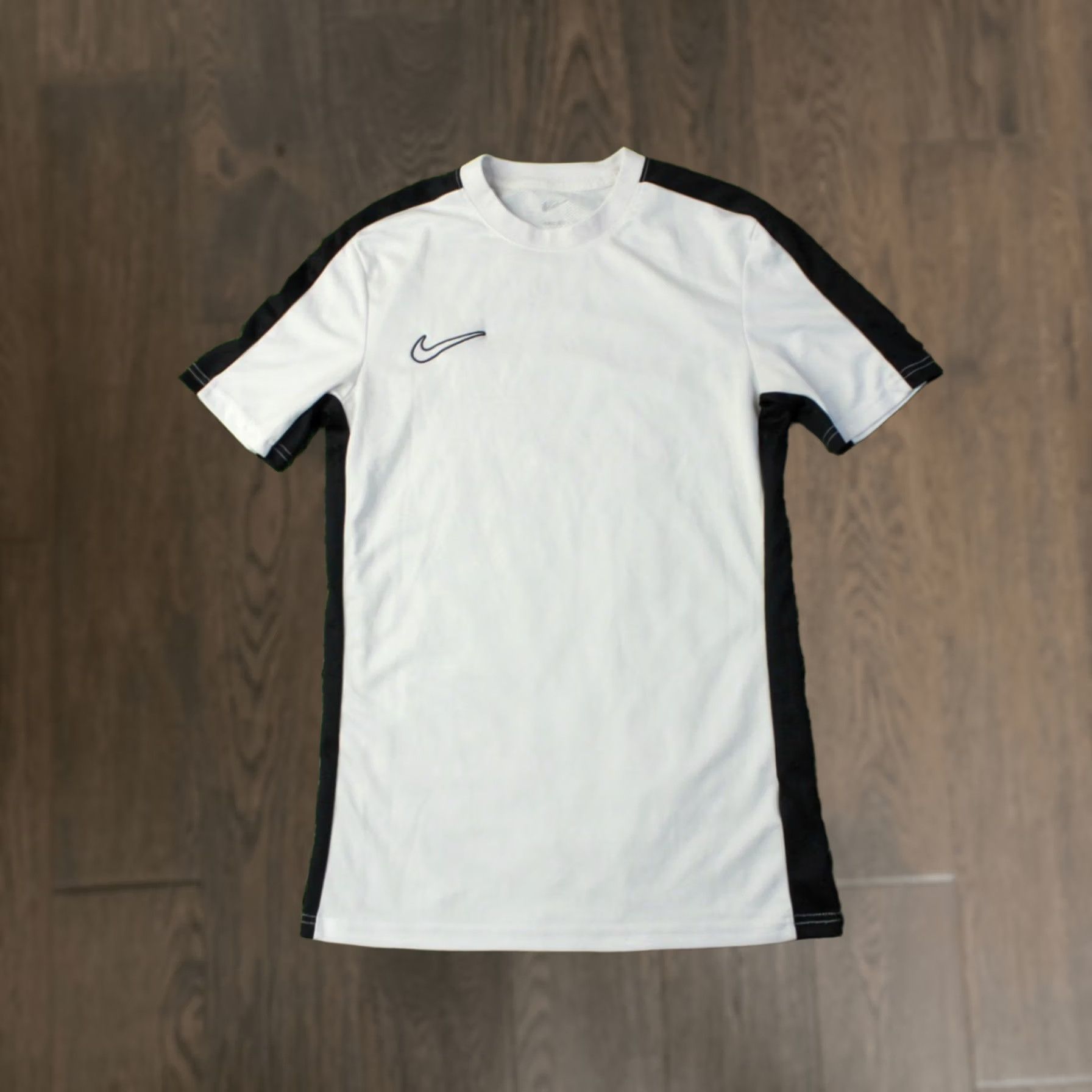 Nike Nike Academy Dri-FIT Shirt Men Football Jersey Tee S Small White and Black size S Size US S / EU 44-46 / 1 - 1 Thumbnail
