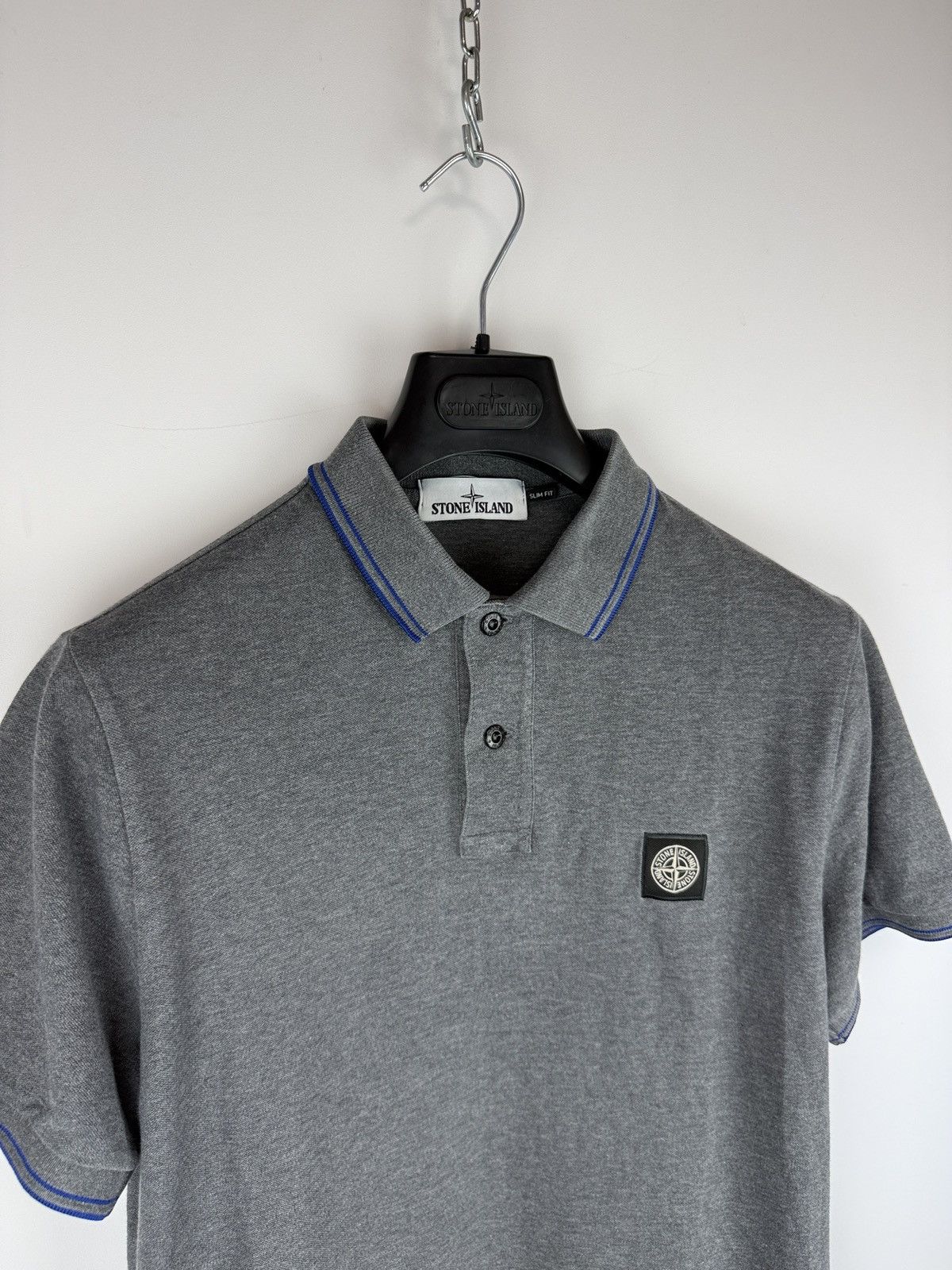 Stone Island Grey Stone Island polo Size US L / EU 52-54 / 3 - 3 Thumbnail