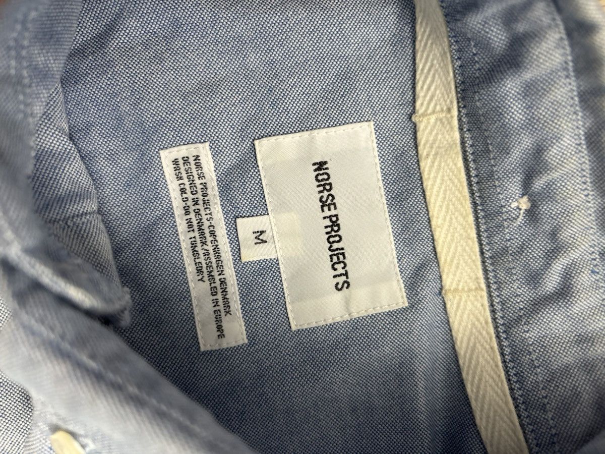 Norse Projects Norse Projects Anton Oxford Short sleeve shirt Size US M / EU 48-50 / 2 - 6 Thumbnail