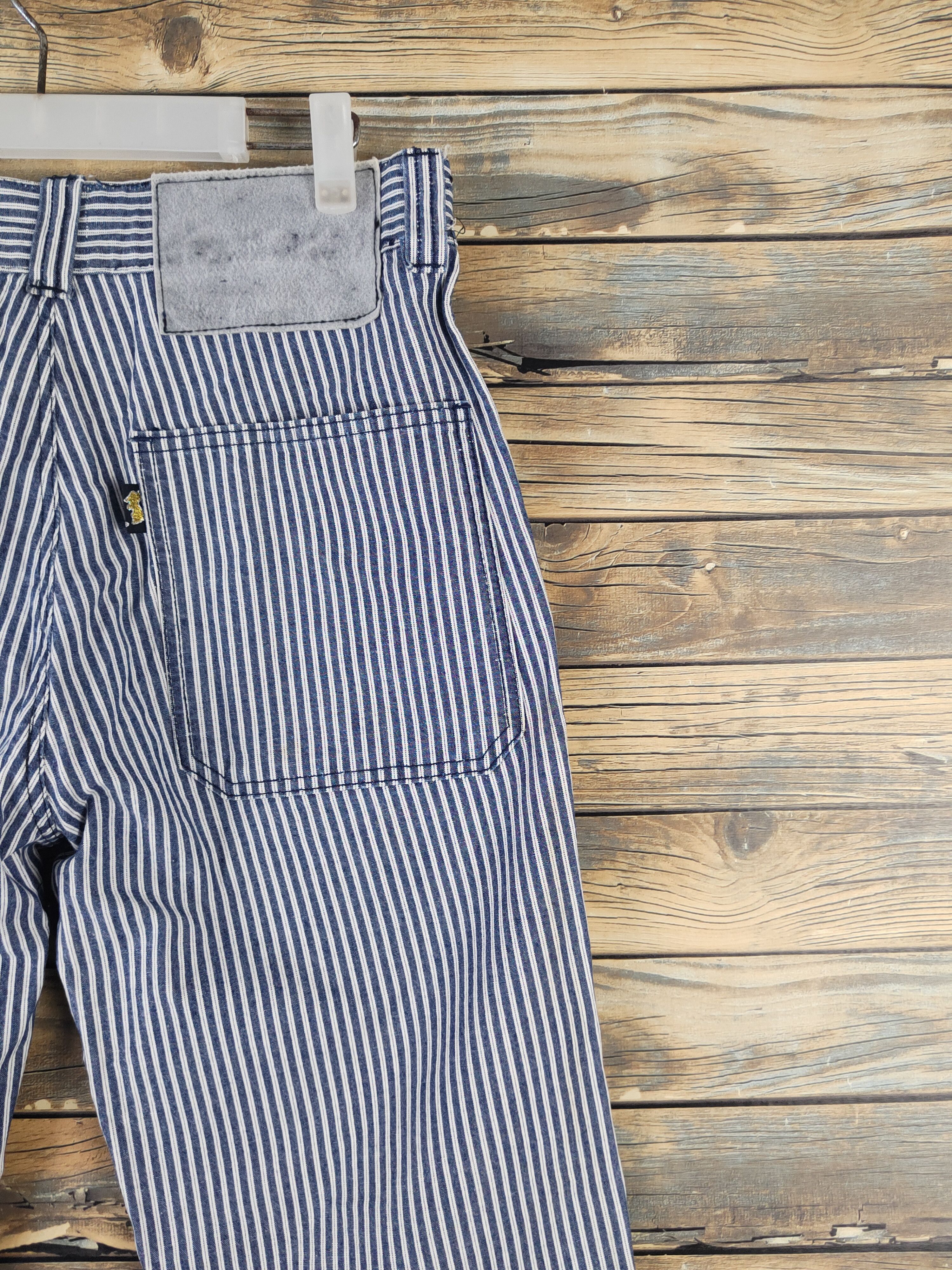Japanese Brand DL Japanese Brand Blue White Multipocket Casual Pants #1360 Size US 30 / EU 46 - 11 Thumbnail