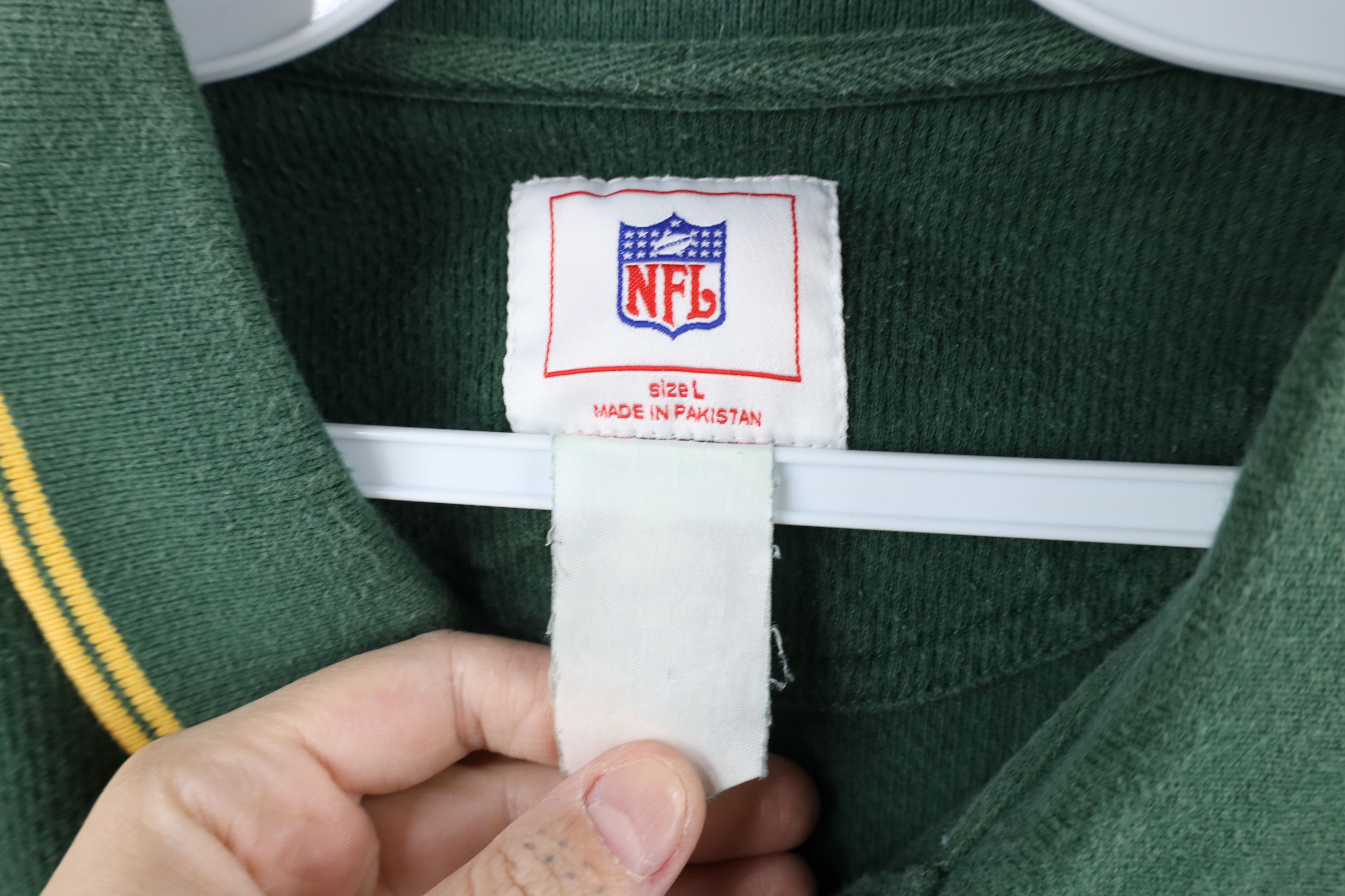 Vintage Vintage 90s Out Heavyweight Green Bay Packers Football Polo Size US XL / EU 56 / 4 - 5 Thumbnail