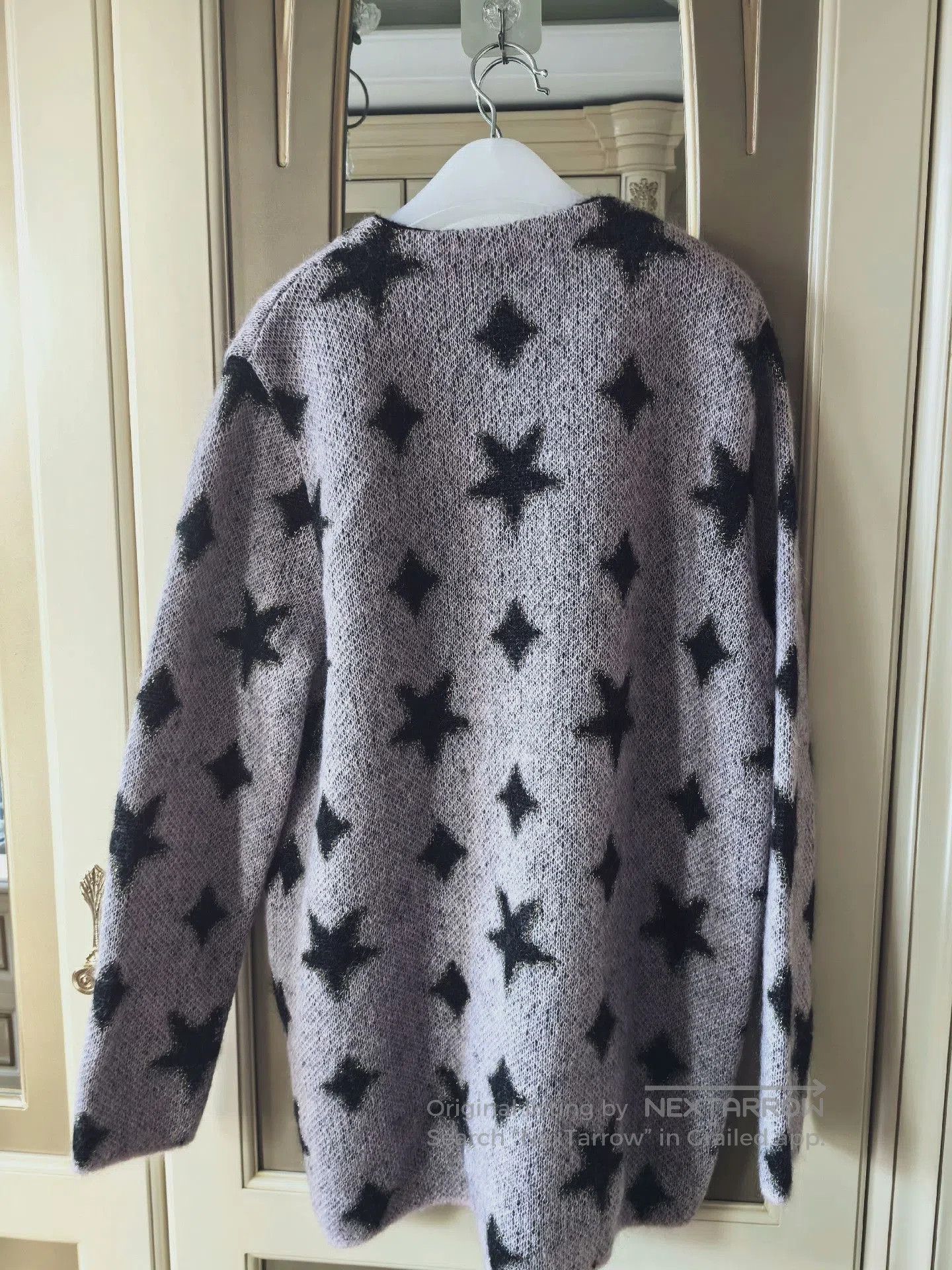 Saint Laurent Paris Saint Laurent Star Pattern Cardigan. Size M / US 6-8 / IT 42-44 - 2 Thumbnail
