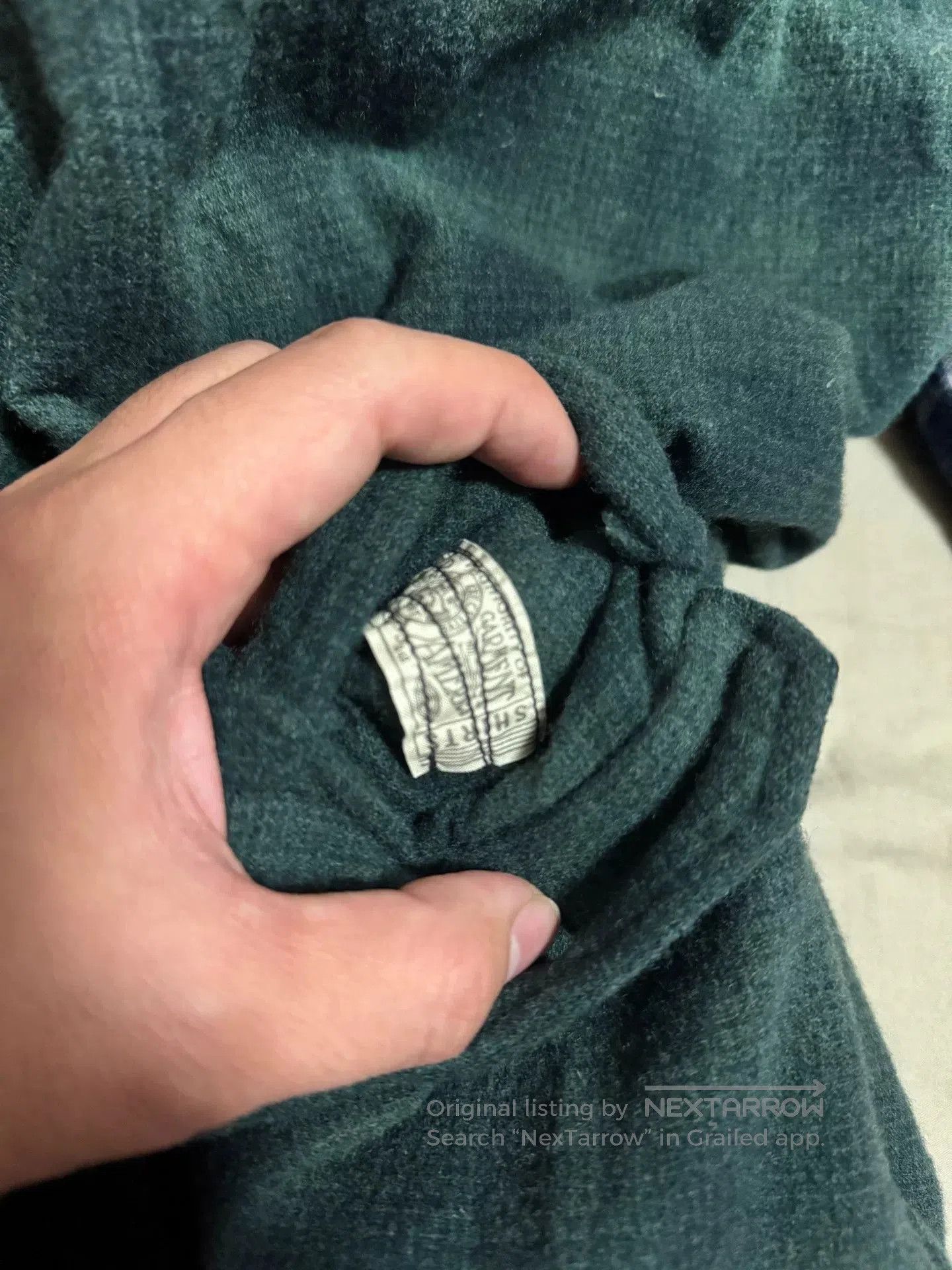 Freewheelers Heavyweight Wool Hunting Shirt in Green. Size US M / EU 48-50 / 2 - 4 Thumbnail