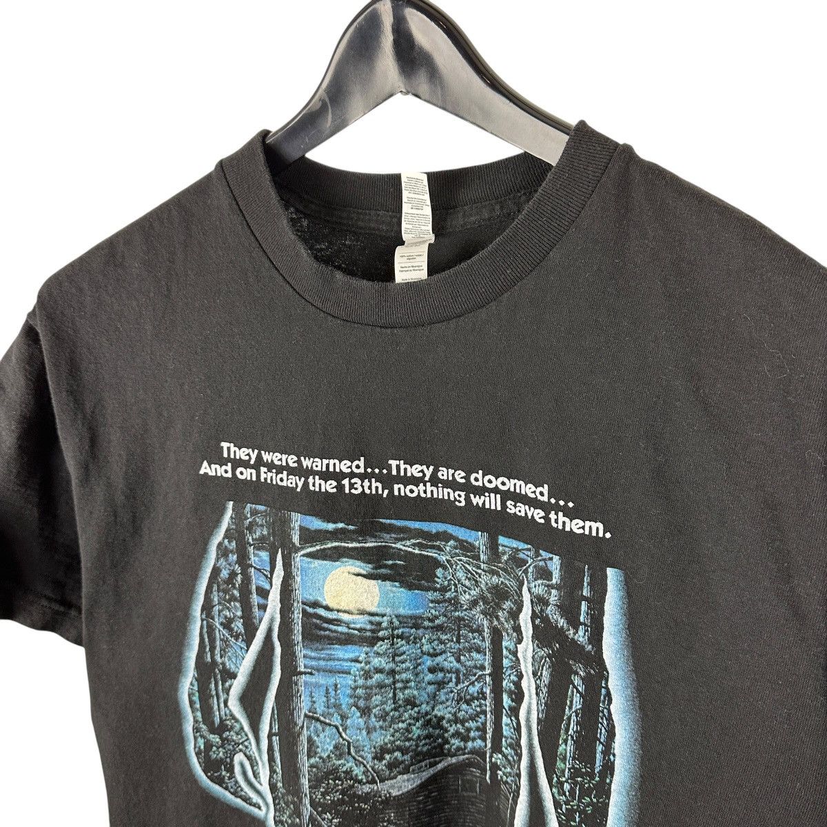 Expert Horror Mens Y2K Friday The 13th Jason Horror Promo Shirt Size US M / EU 48-50 / 2 - 6 Thumbnail
