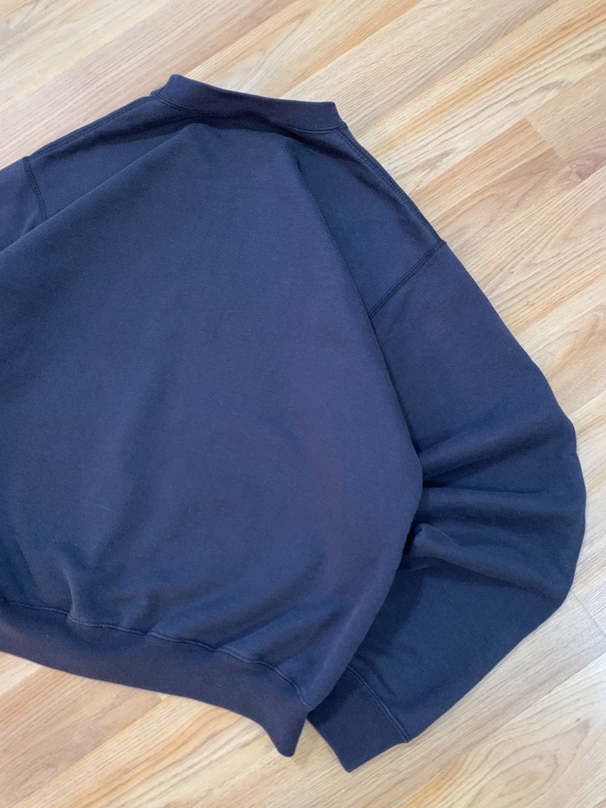Carhartt Sz L - Vintage Carhartt Crewneck Fleece Sweatshirt (Black) Size US L / EU 52-54 / 3 - 7 Thumbnail