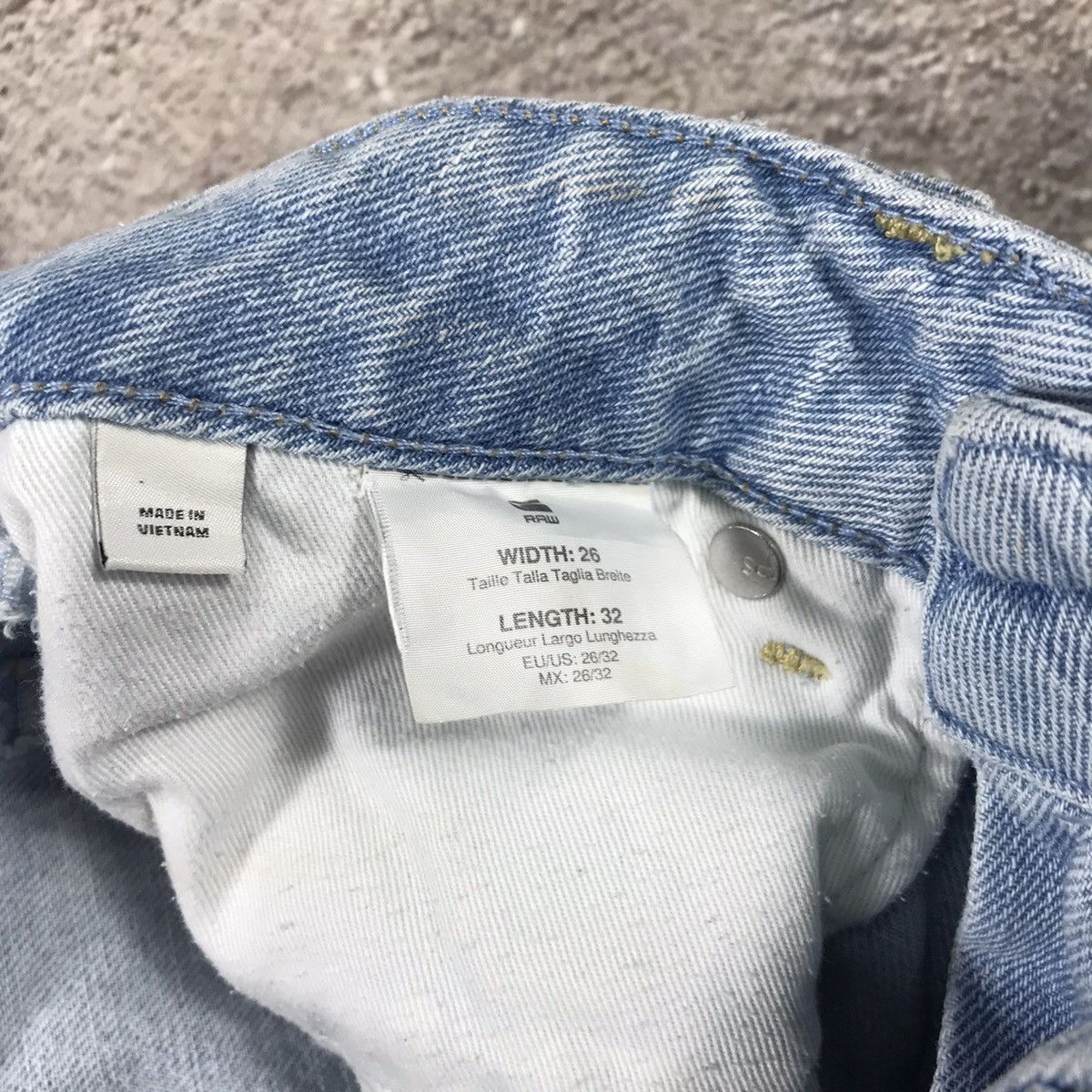G-Star VINTAGE G-STAR DISTRESSED SHORTS JAPAN STREETWEAR Y2K Size US 26 / EU 42 - 7 Thumbnail