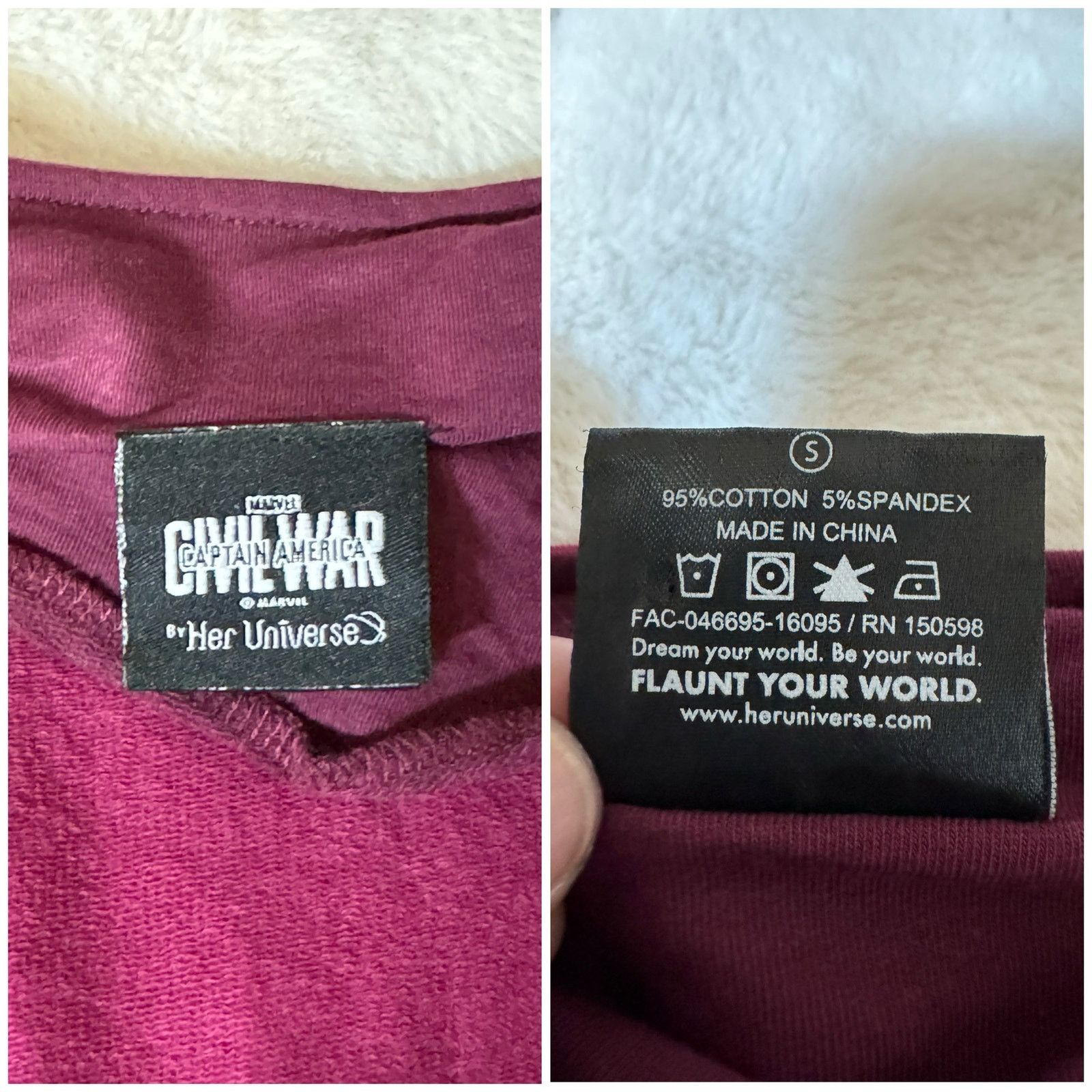 Unknown London Her Universe Women Of Marvel The Scarlet Witch Jacket Size S Size S / US 4 / IT 40 - 7 Thumbnail