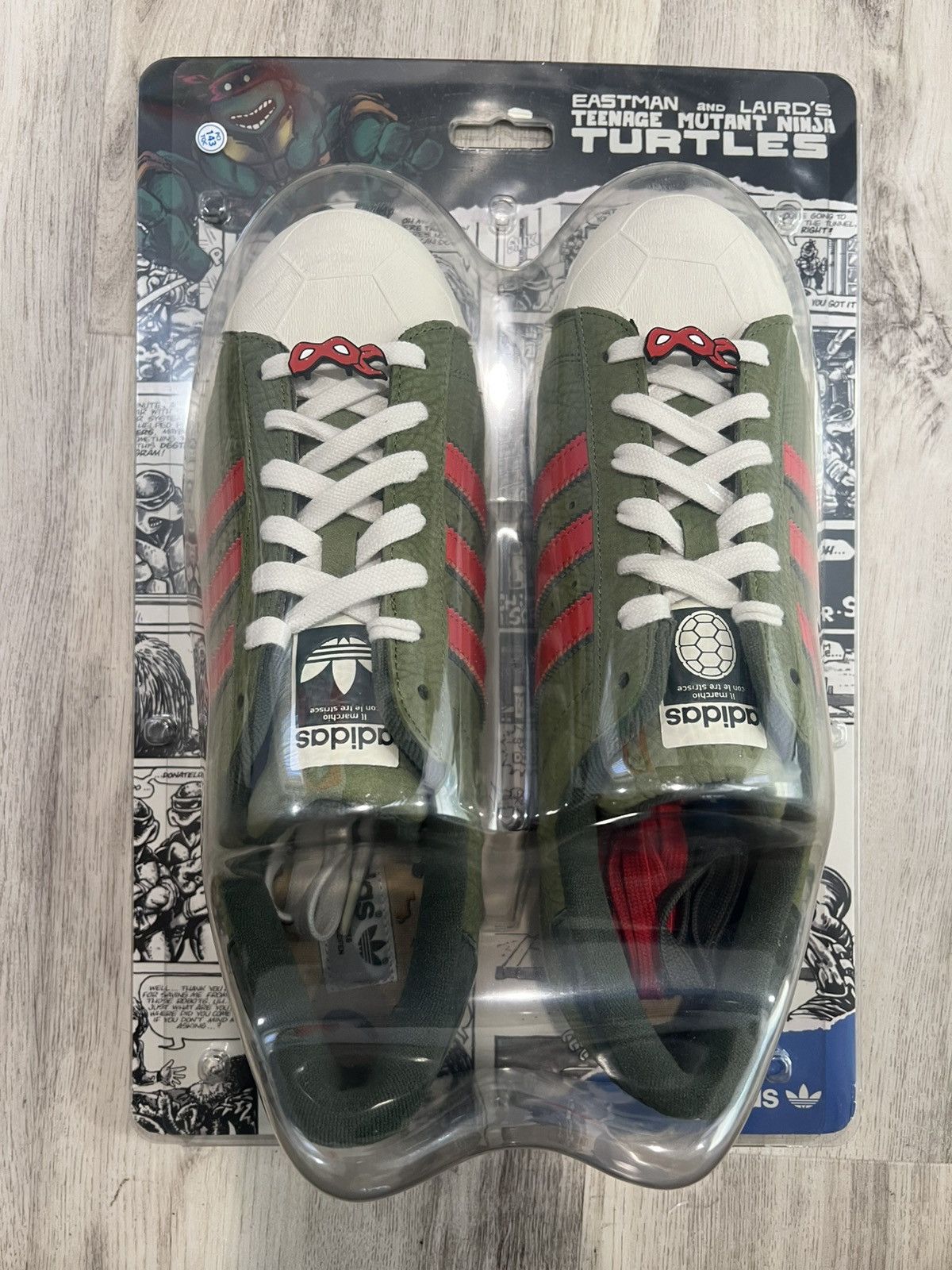 Adidas Adidas SUPERSTAR - Ninja Turtles Size US 12 / EU 45 - 6 Thumbnail