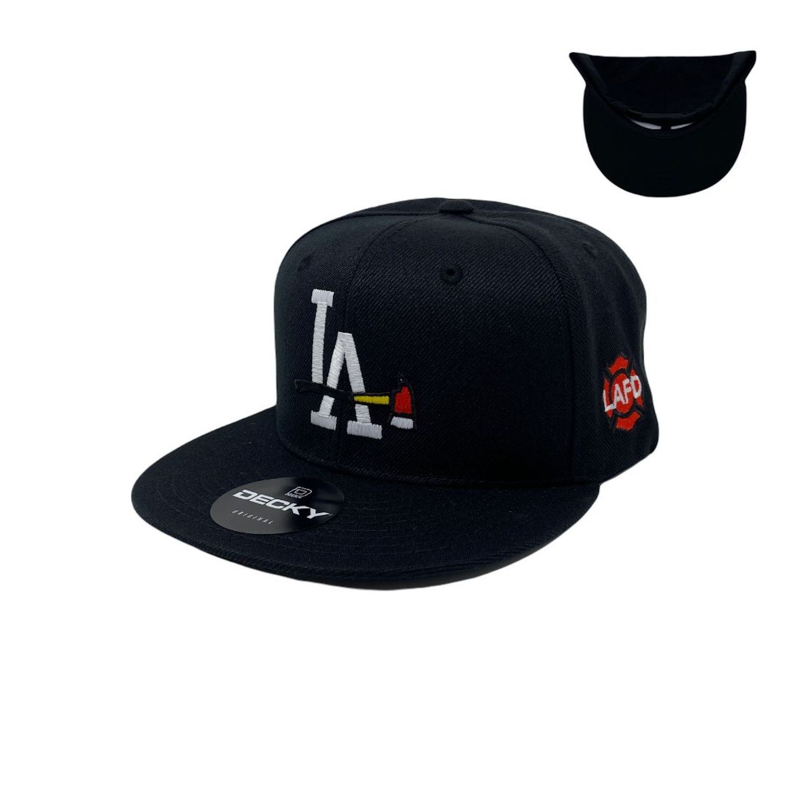 Other Los Angeles LA Axe Snapback Hat All Black Size ONE SIZE - 1 Thumbnail