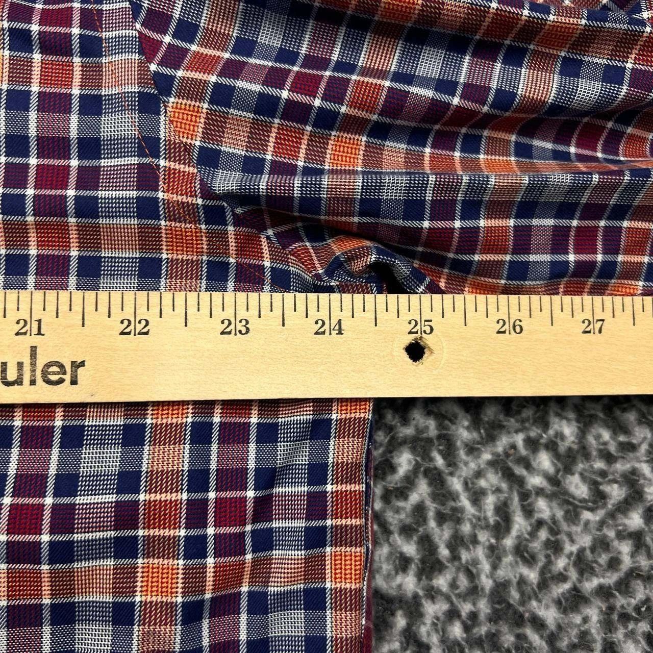 Orvis Orvis Button Down Shirt Men Orange Plaid Collared Cotton L Size US L / EU 52-54 / 3 - 5 Thumbnail
