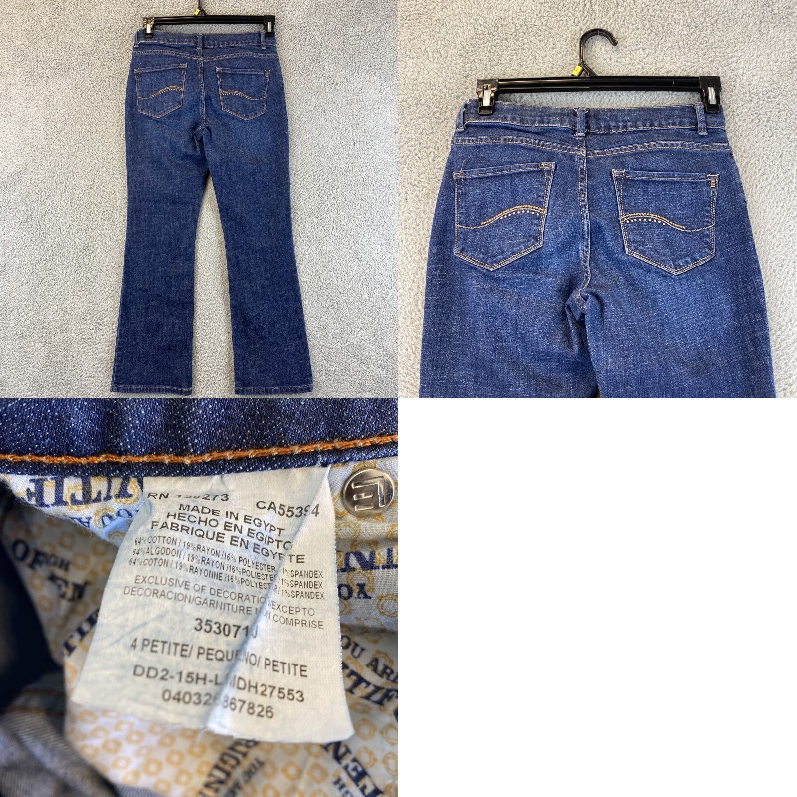 Lee Lucky Brand Jeans Womens Jeans Skinny Blue 2/26 Premium Denim 2 Regular Cotton Blend 5-Pocket Retro 90s 80s Belt Loops Womens Size 26" / US 2 / IT 38 - 8 Thumbnail
