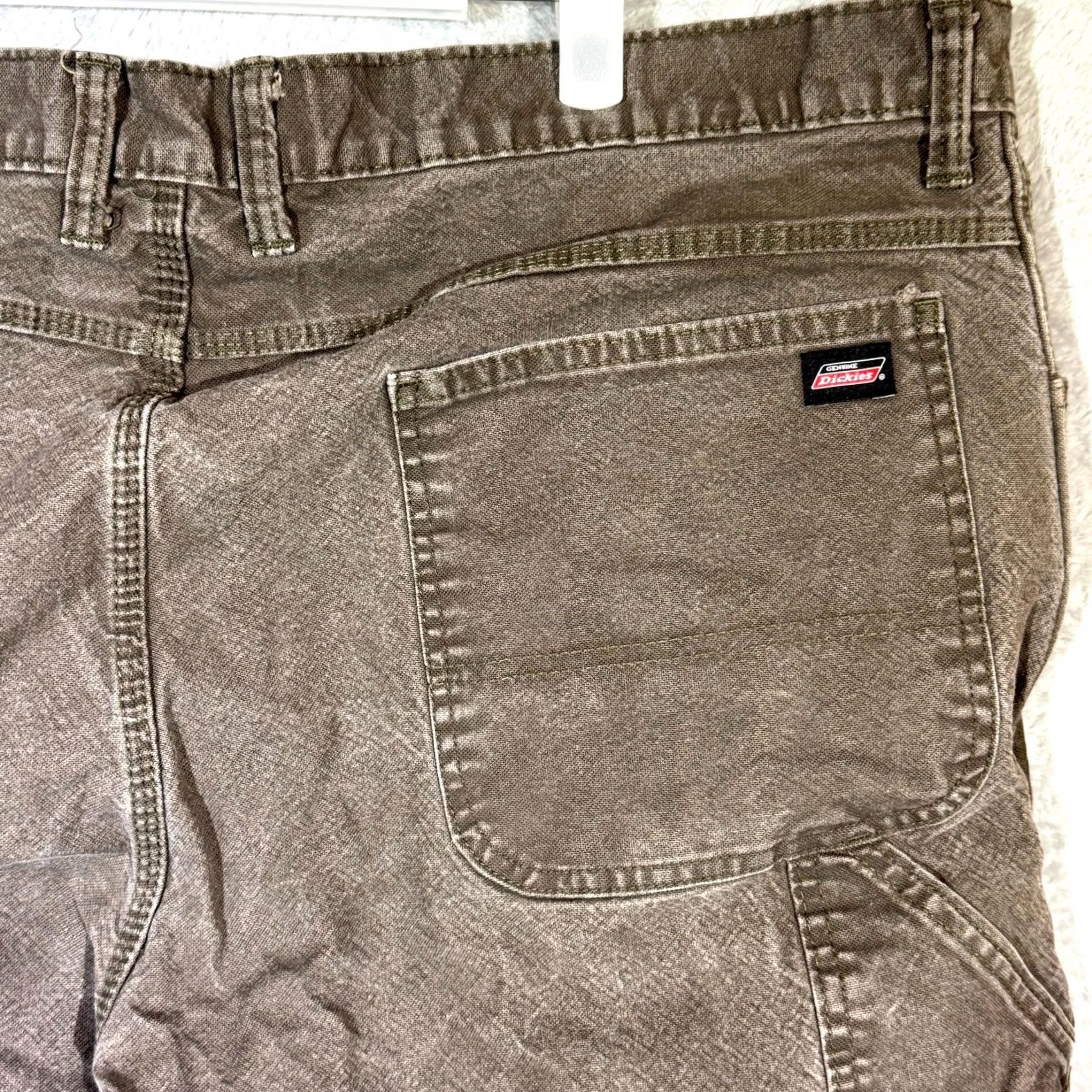 Dickies Dickies Carpenter Jeans 40 x 30 Gray Denim High-Rise Straight Leg Jeans Mens Size US 40 / EU 56 - 7 Thumbnail