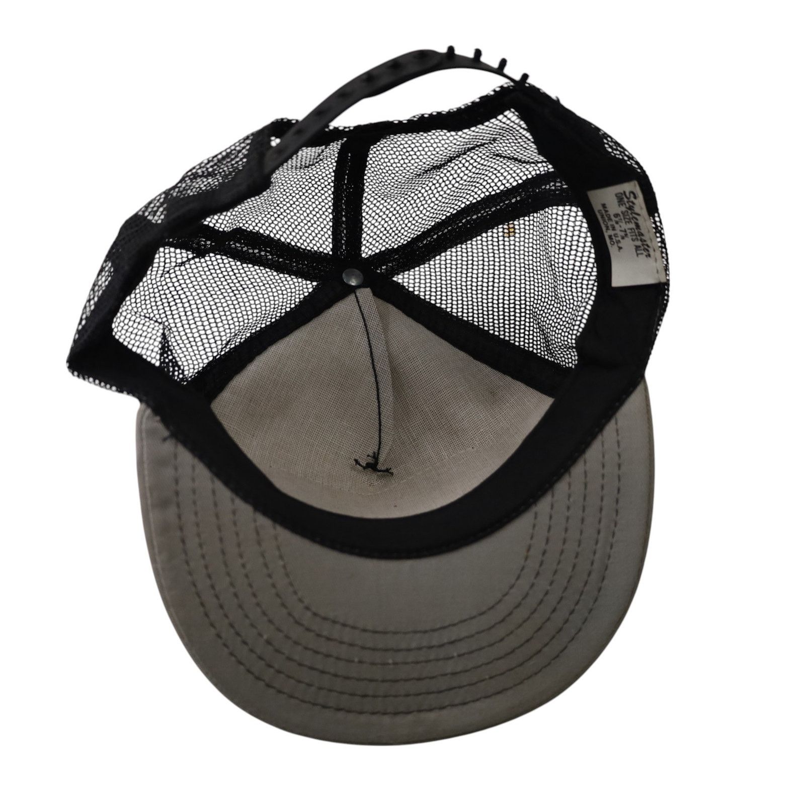 Vintage Vintage Mobile 1 Racing Mesh Trucker Hat Size ONE SIZE - 5 Thumbnail