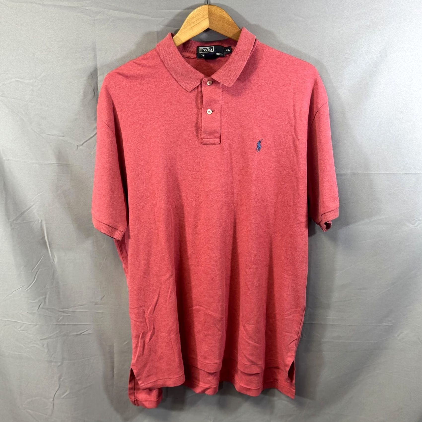 Polo Ralph Lauren Polo Ralph Lauren Polo Shirt Mens XL Red Embroidered Pony Short Sleeve Preppy Size US XL / EU 56 / 4 - 2 Thumbnail