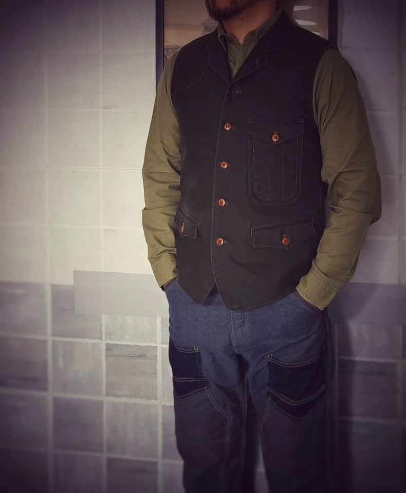 Freewheelers Freewheelers Freewheelers Great Lakes green hunting vest Size US M / EU 48-50 / 2 - 6 Thumbnail