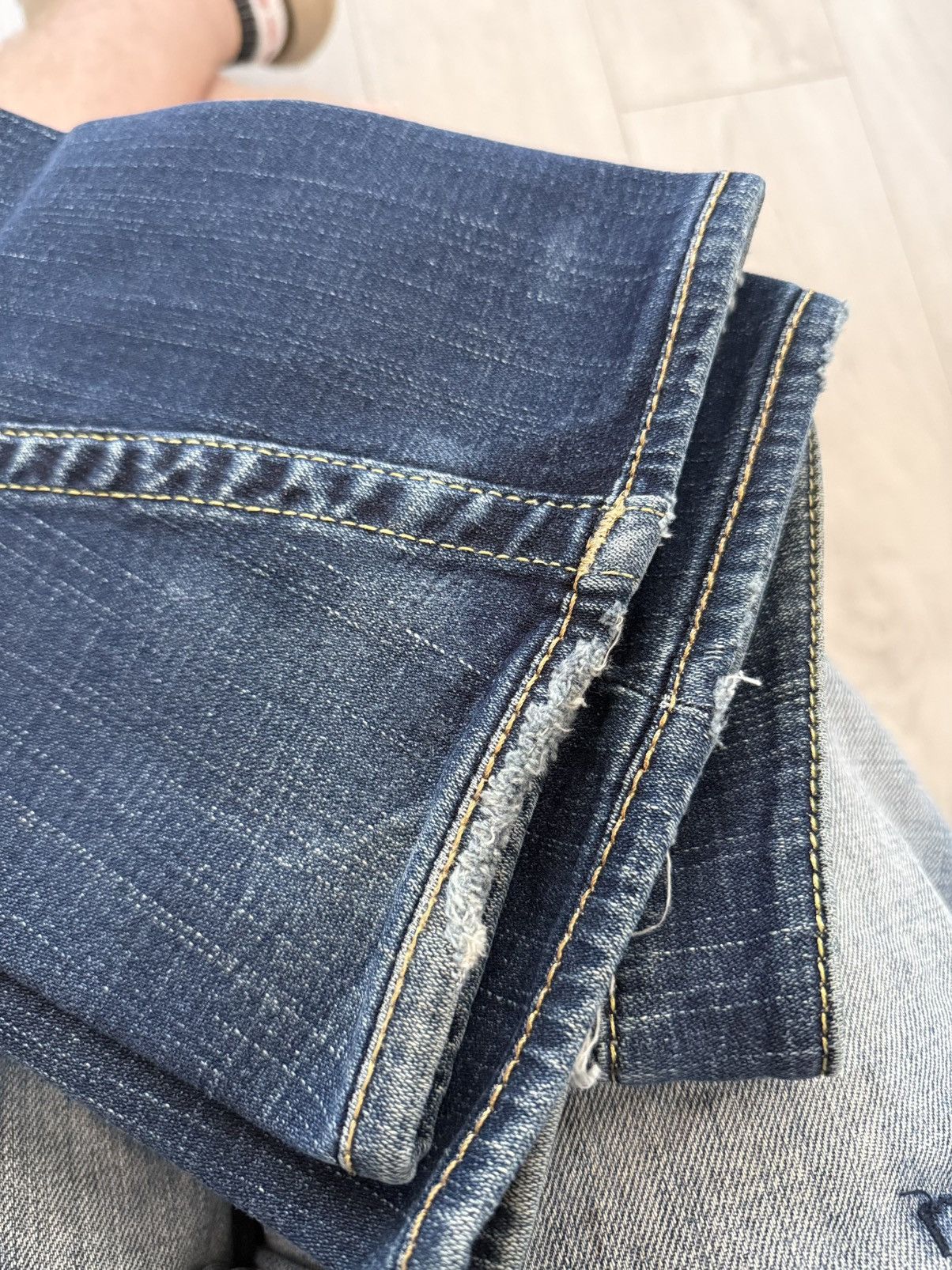 True Religion True Religion Rainbow Joey Washed Flared Bootcut Denim Jeans Size 27" / US 4 / IT 40 - 24 Thumbnail