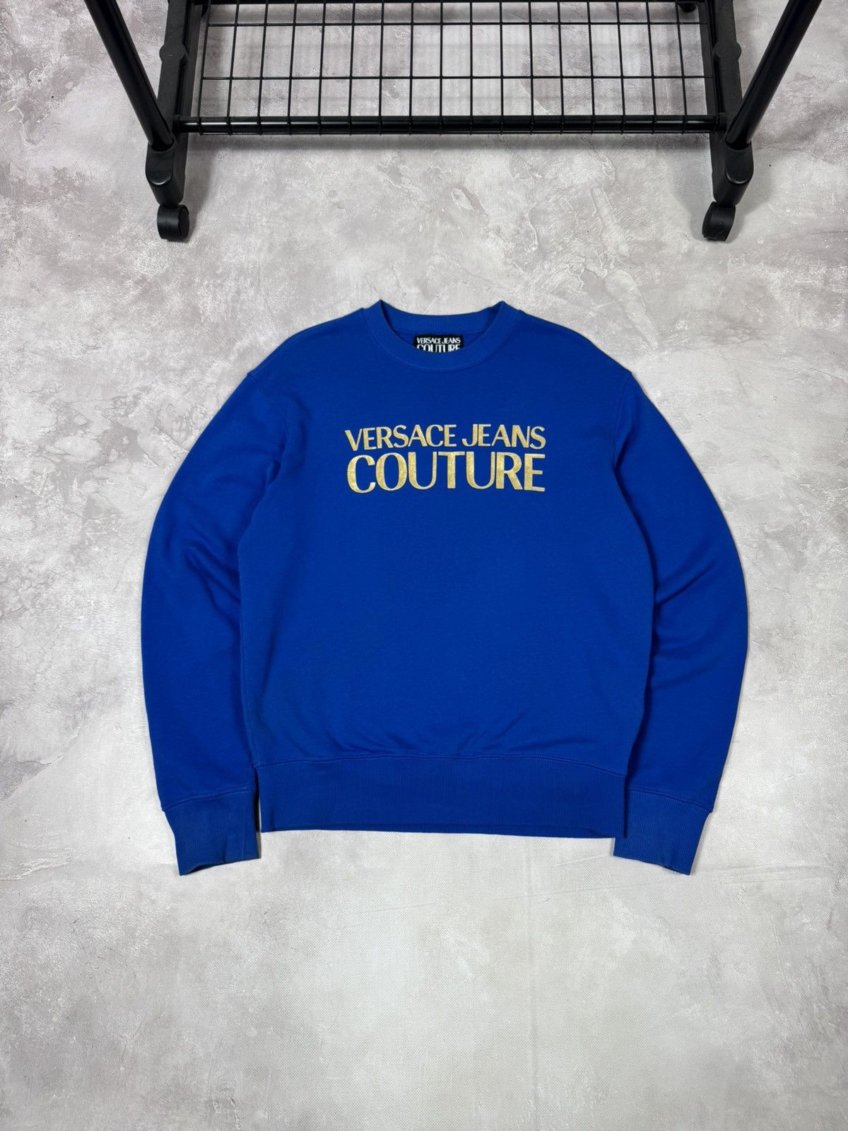 Versace Jeans Couture Versace Jeans Cuture Gold Logo Sweatshirt Size US M / EU 48-50 / 2 - 1 Thumbnail