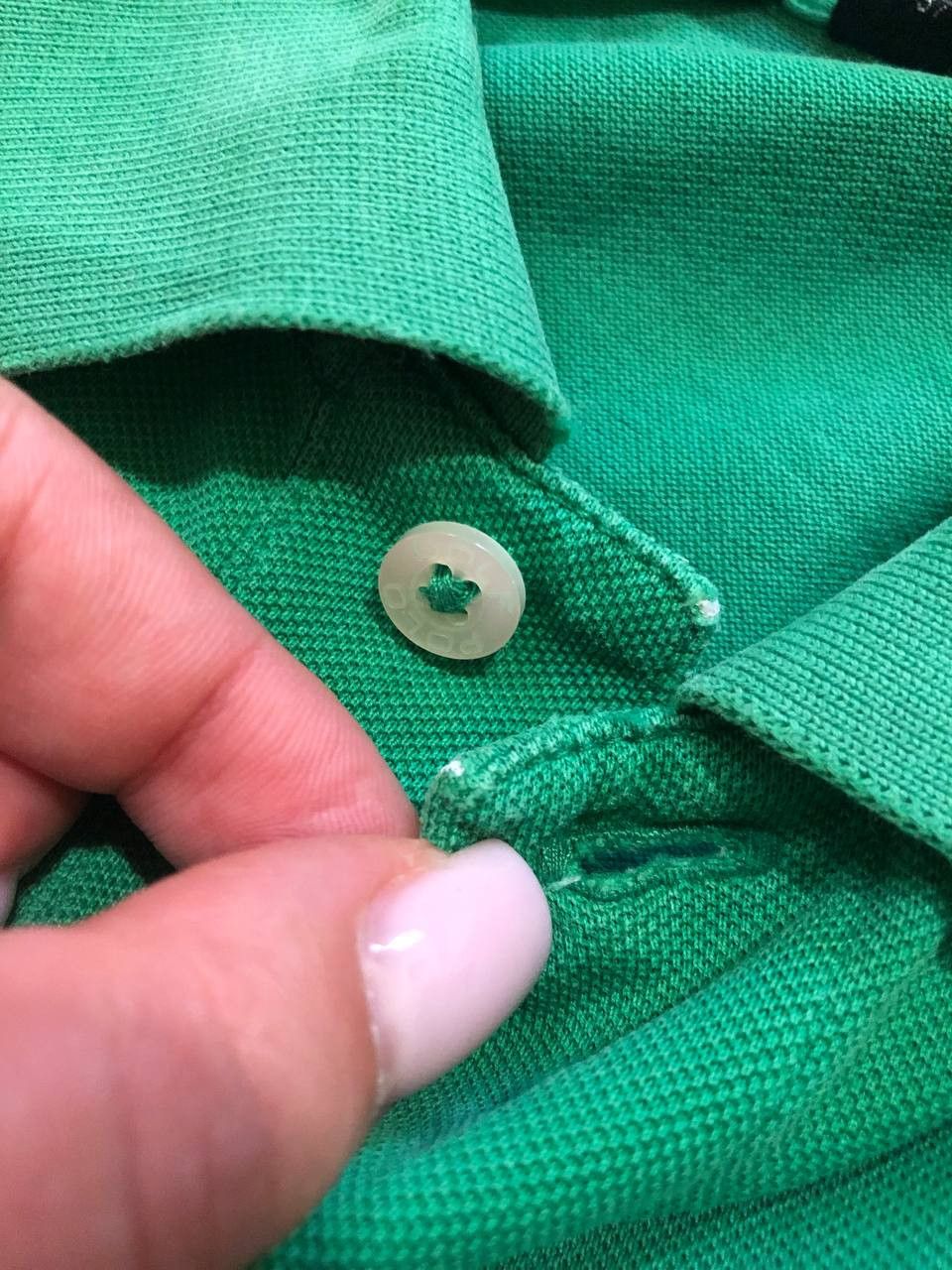 Polo Ralph Lauren Vintage Polo Ralph Lauren Regular Fit Green Polo Size L Size US L / EU 52-54 / 3 - 16 Thumbnail