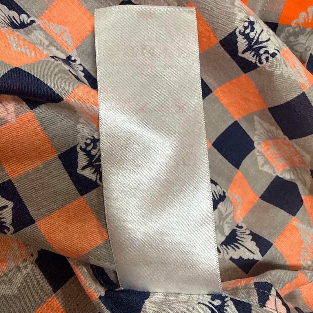 Louis Vuitton Louis Vuitton Neon Orange Monogram Short Sleeve Shirt Size US XXL / EU 58 / 5 - 7 Thumbnail
