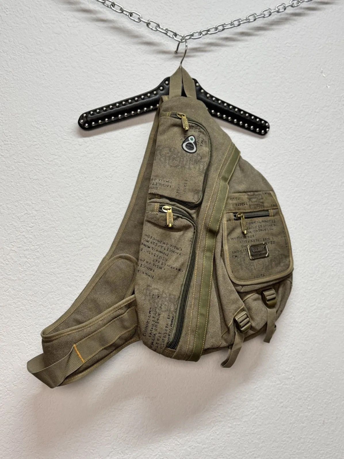 If Six Was Nine × Japanese Brand Vintage bag Fur sling bag Vintage cargo bag multi pocket Size ONE SIZE - 10 Thumbnail