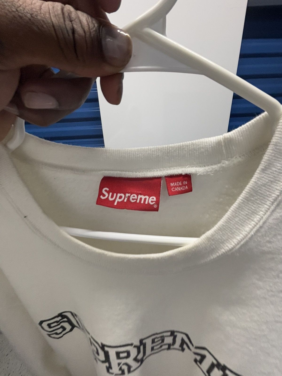 Supreme Supreme shattered logo crewneck Size US XL / EU 56 / 4 - 6 Thumbnail
