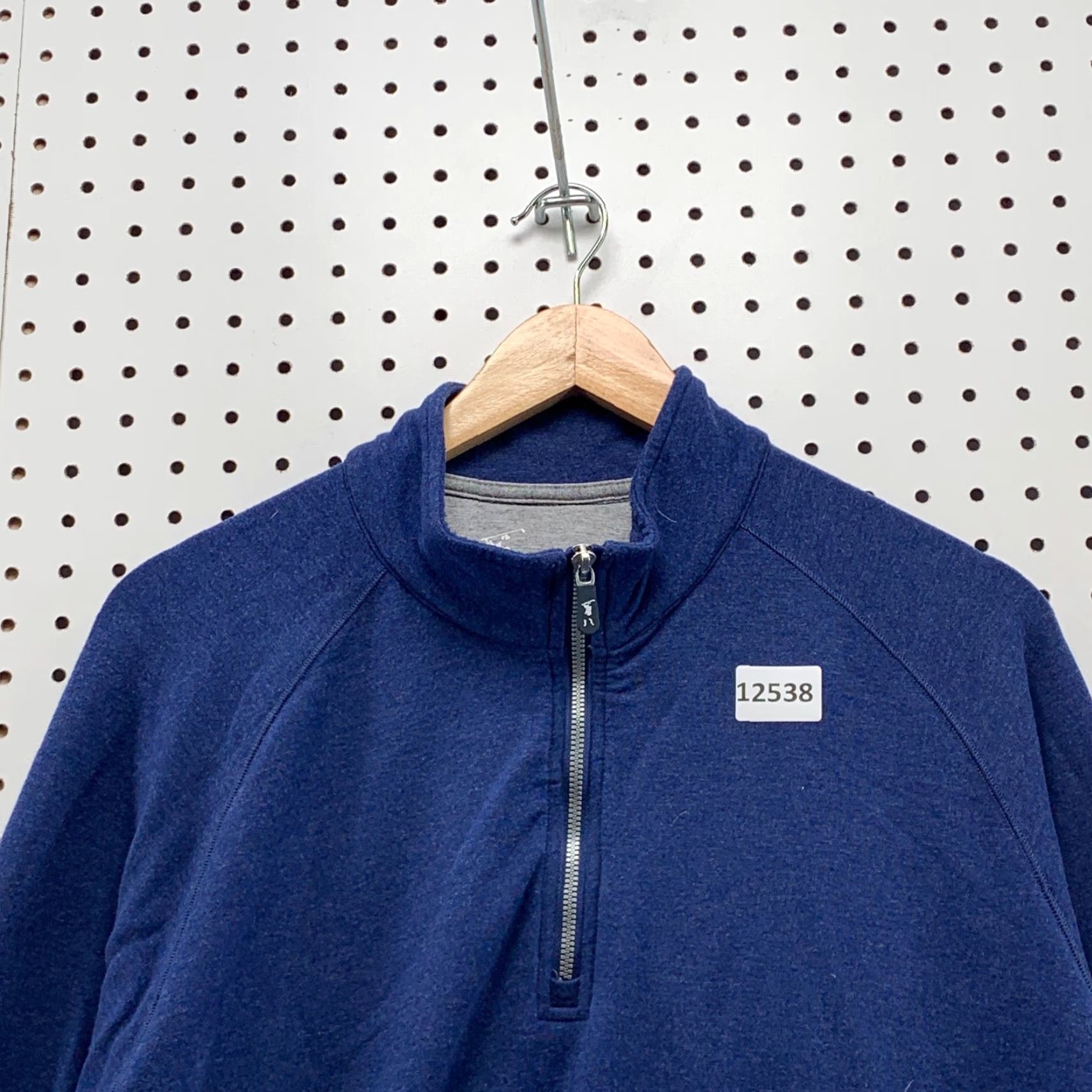 Vintage Briar Ridge Country Club F&G Tech Extra Large Blue Long sleeve 1/4 Zip XL Size US XL / EU 56 / 4 - 6 Thumbnail