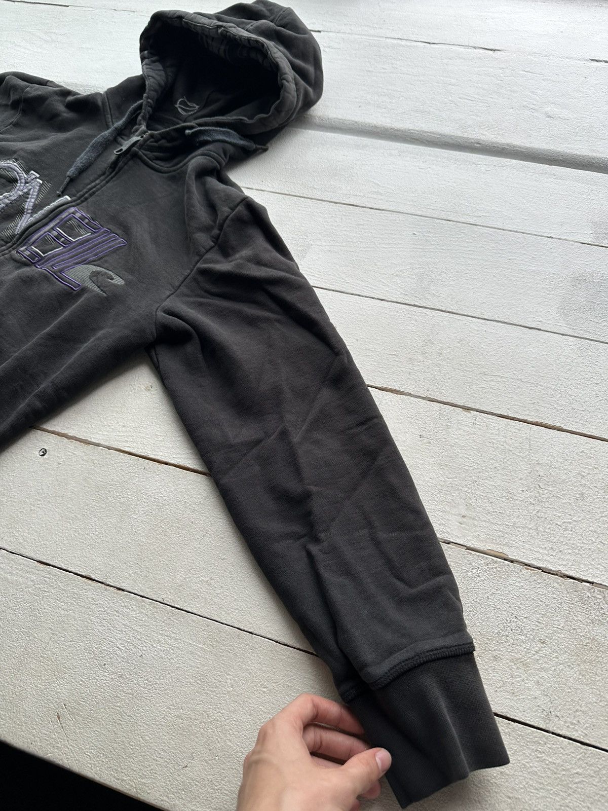 O'Neill 🚨Vintage Y2K ONEILL SURF ZIP HOODIE RARE LONGSLEEVE Shirt Size US L / EU 52-54 / 3 - 5 Thumbnail