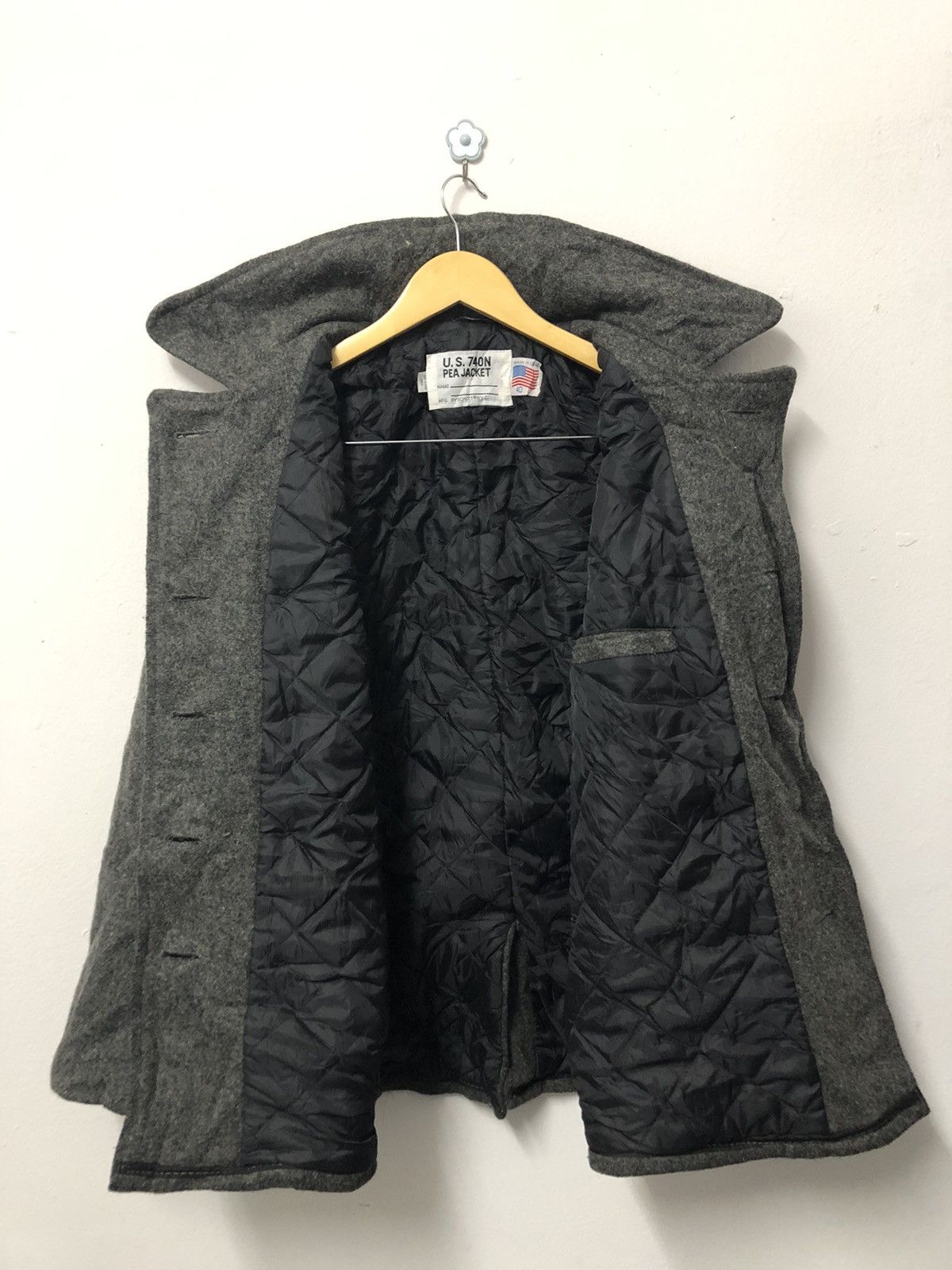 Schott × Vintage Vintage Schott Pea Coat Jacket Size US M / EU 48-50 / 2 - 3 Thumbnail