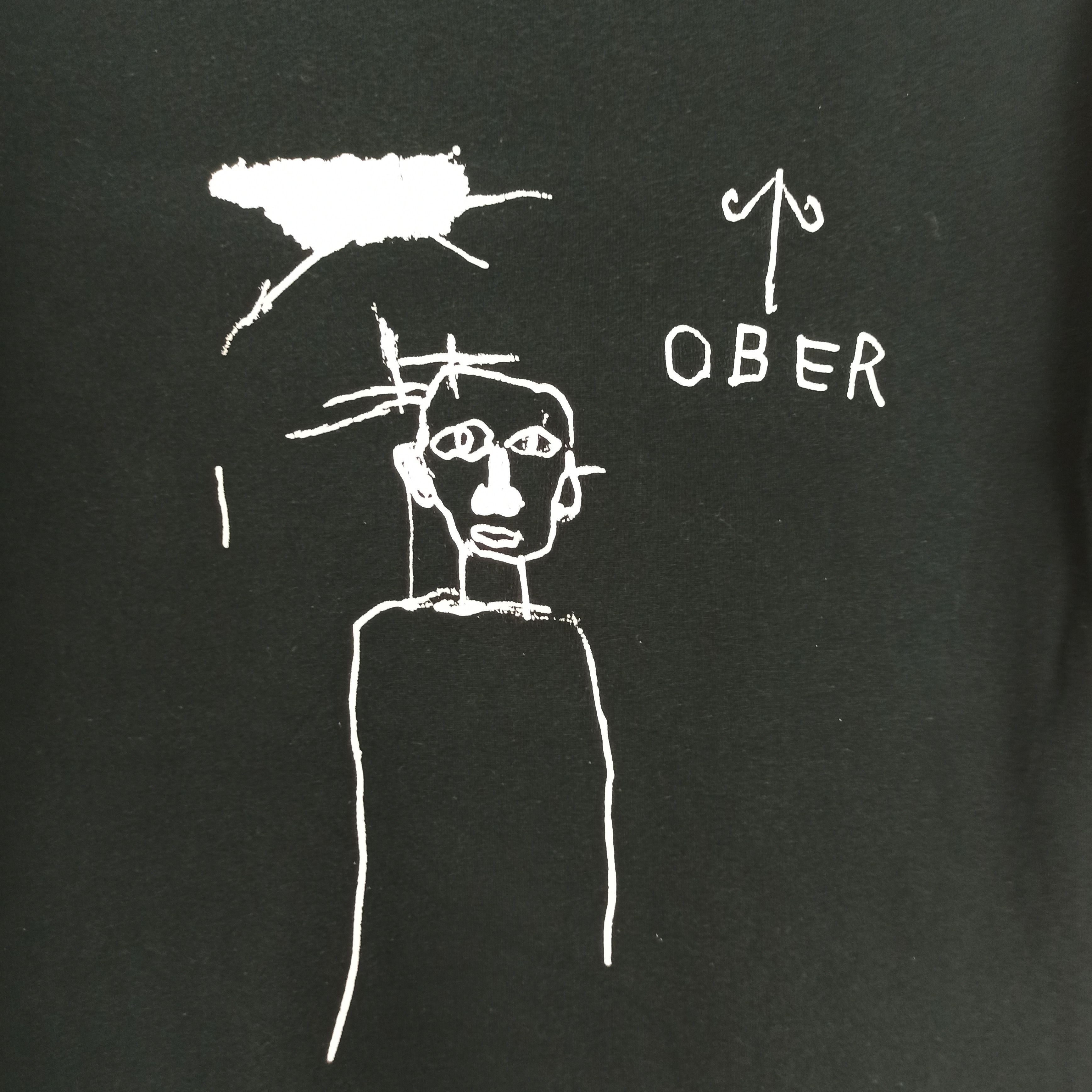 Jean-Michel Basquiat Vintage Jean Michel Basquiat OBER Tshirt Size US M / EU 48-50 / 2 - 3 Thumbnail