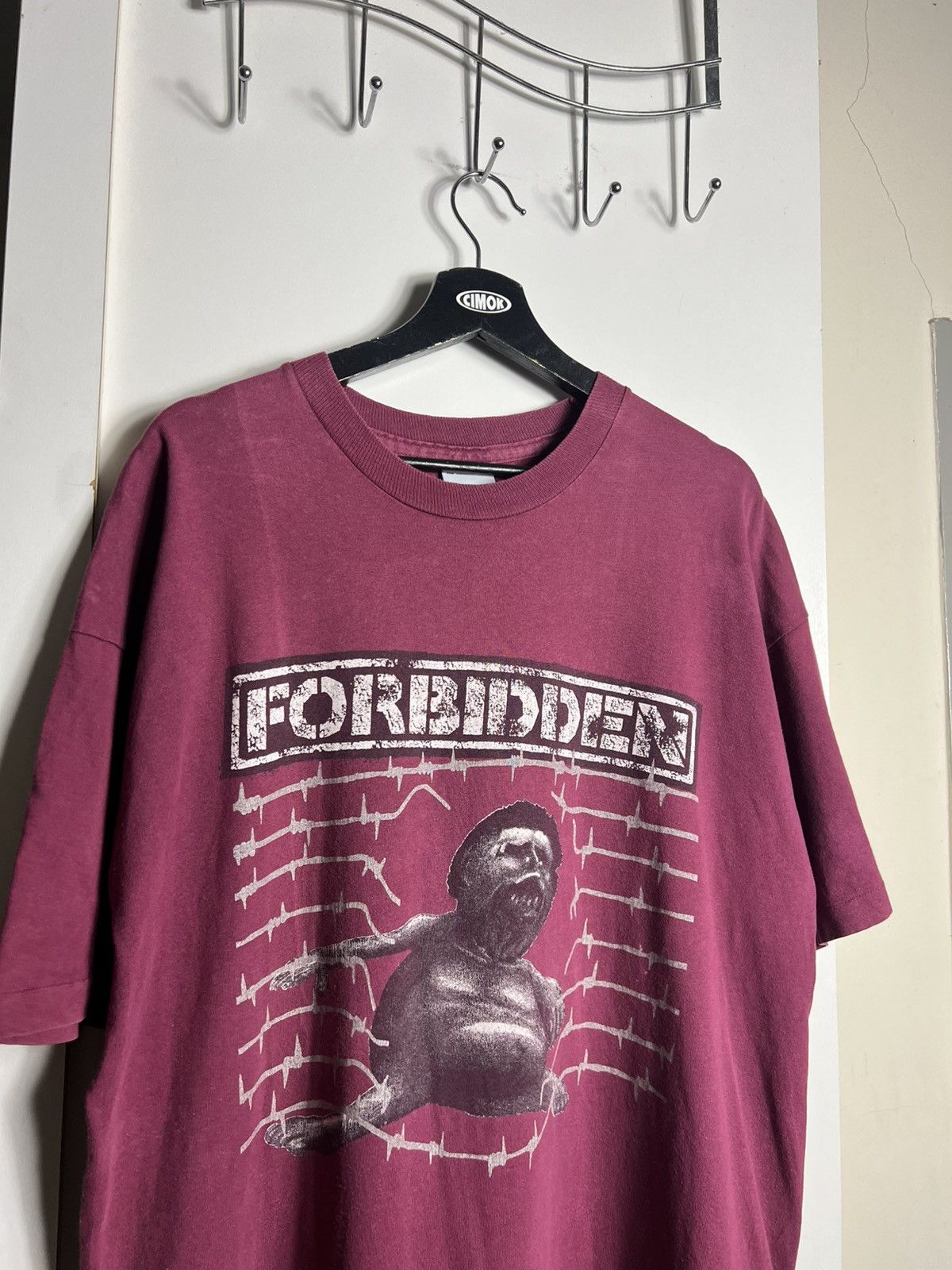 Band Tees × Vintage Vintage 1994 Forbidden Band Tee Size US XL / EU 56 / 4 - 2 Thumbnail
