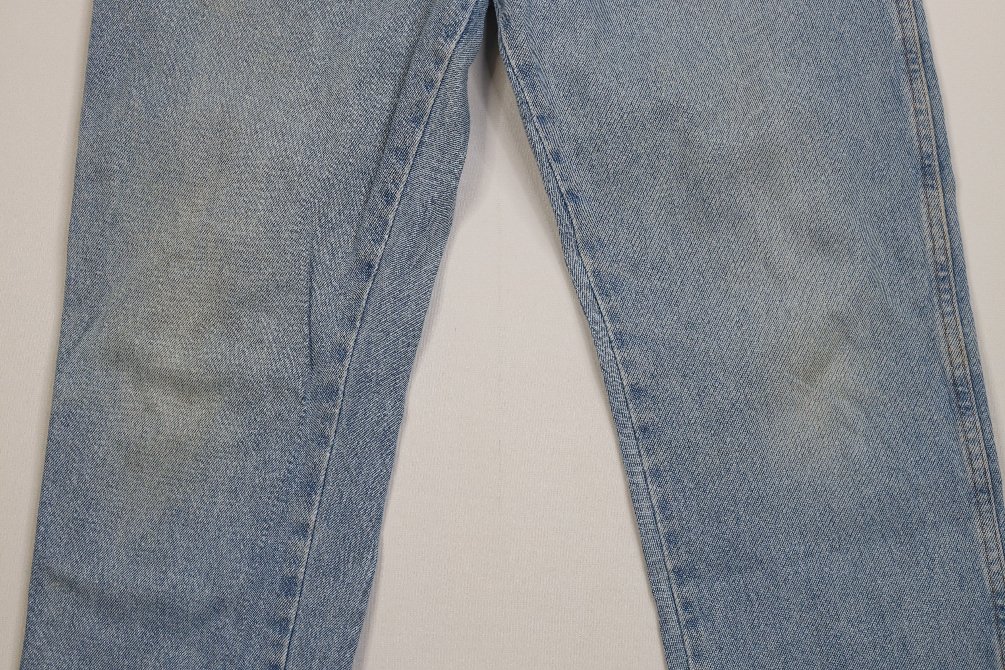 Vintage Vintage 90s Streetwear Straight Leg Denim Jeans Blue Cotton Size US 34 / EU 50 - 3 Thumbnail