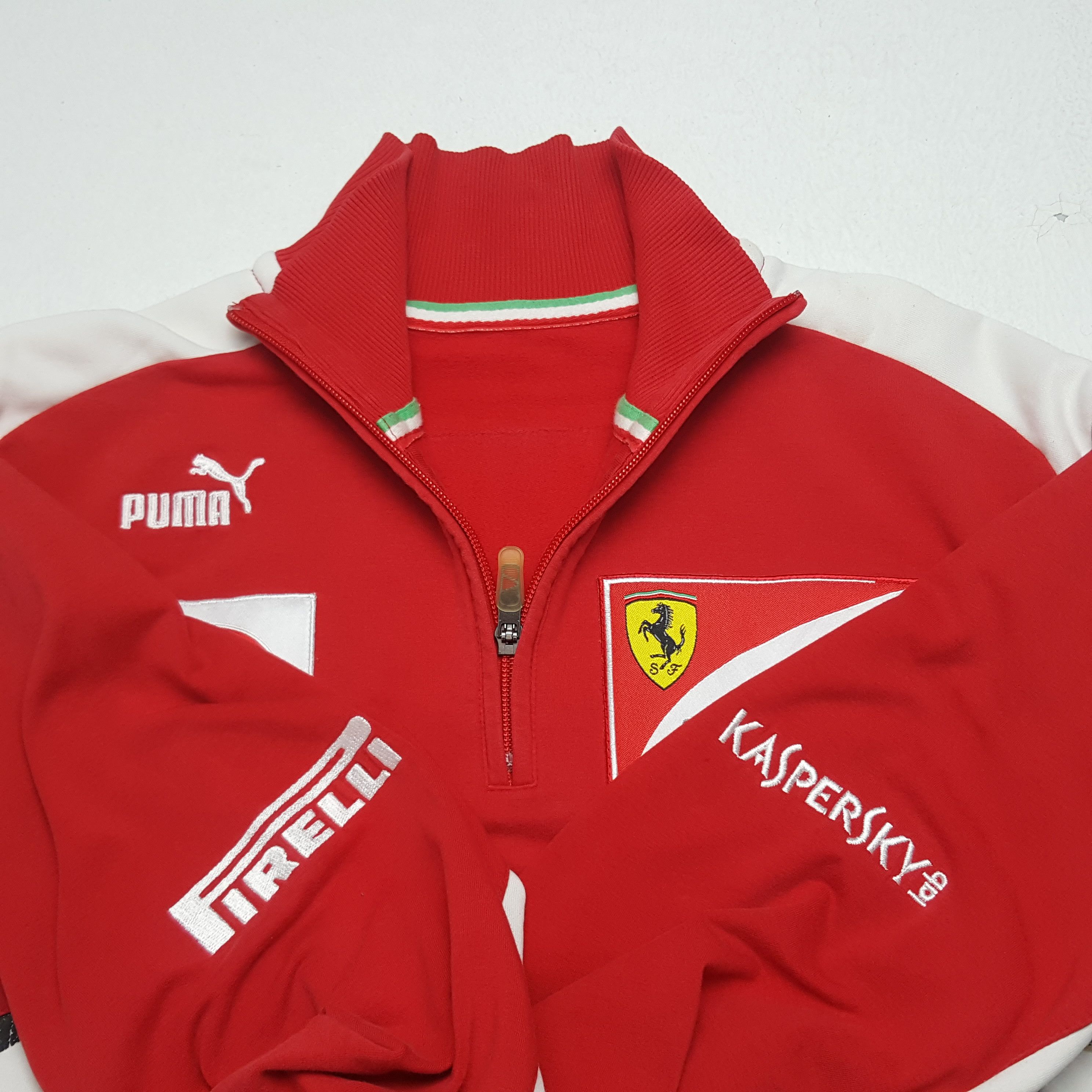 Ferrari × Puma × Vintage Vintage Ferrari X Puma Pirelli Racing Formula One Sweatshirt Size US M / EU 48-50 / 2 - 5 Thumbnail