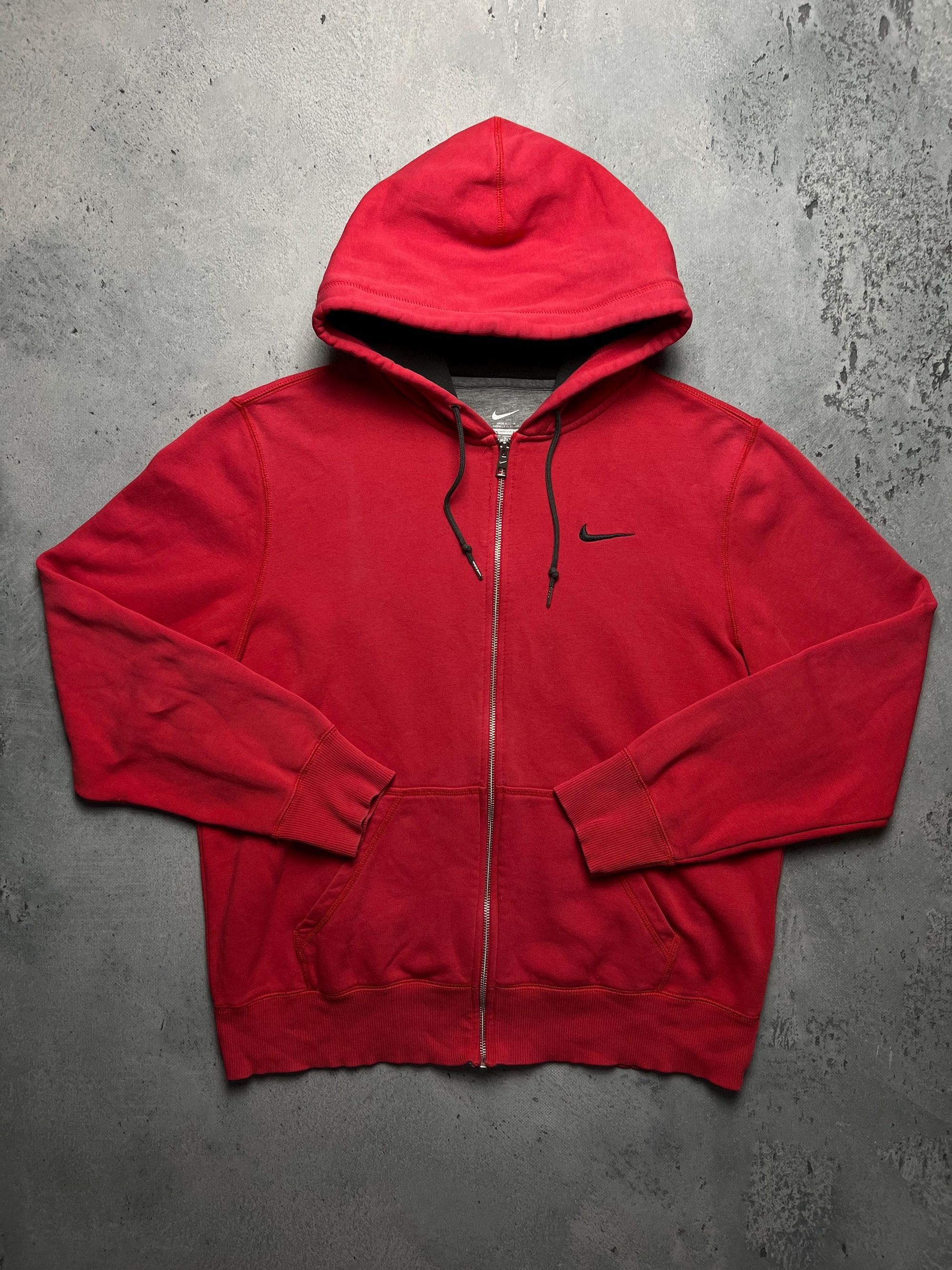 Nike Nike Vintage Zipper Hooded Jacket small swoosh logo y2k 90s Size US L / EU 52-54 / 3 - 2 Thumbnail