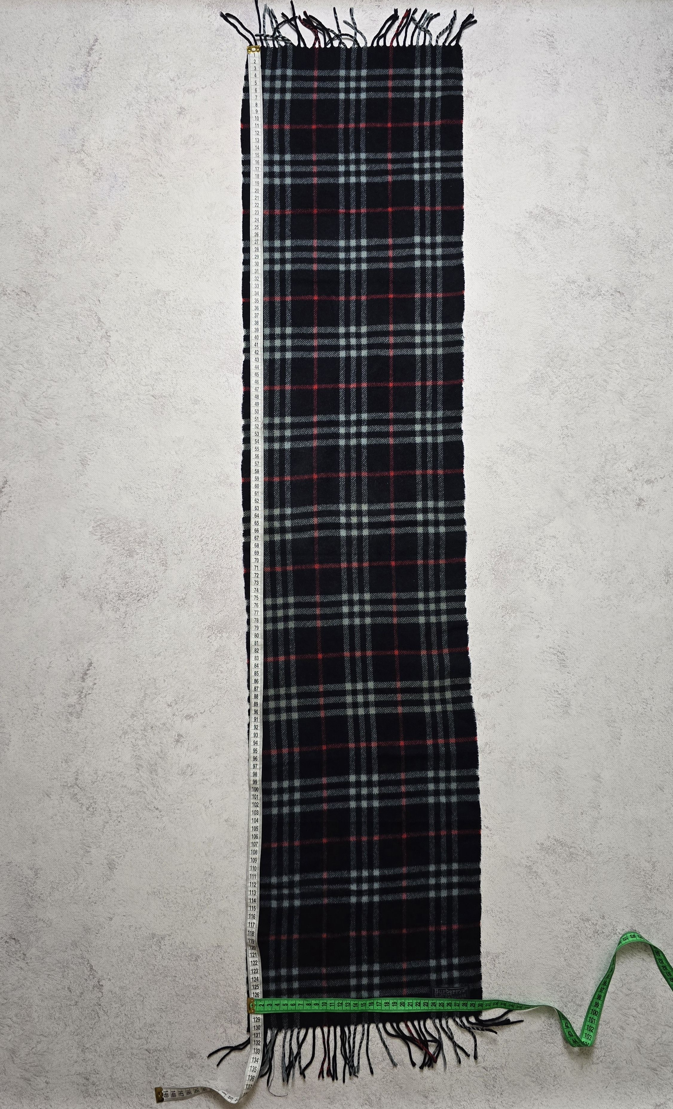 Burberry Cashmere Nova Check Scarf | The RealReal Burberrys London