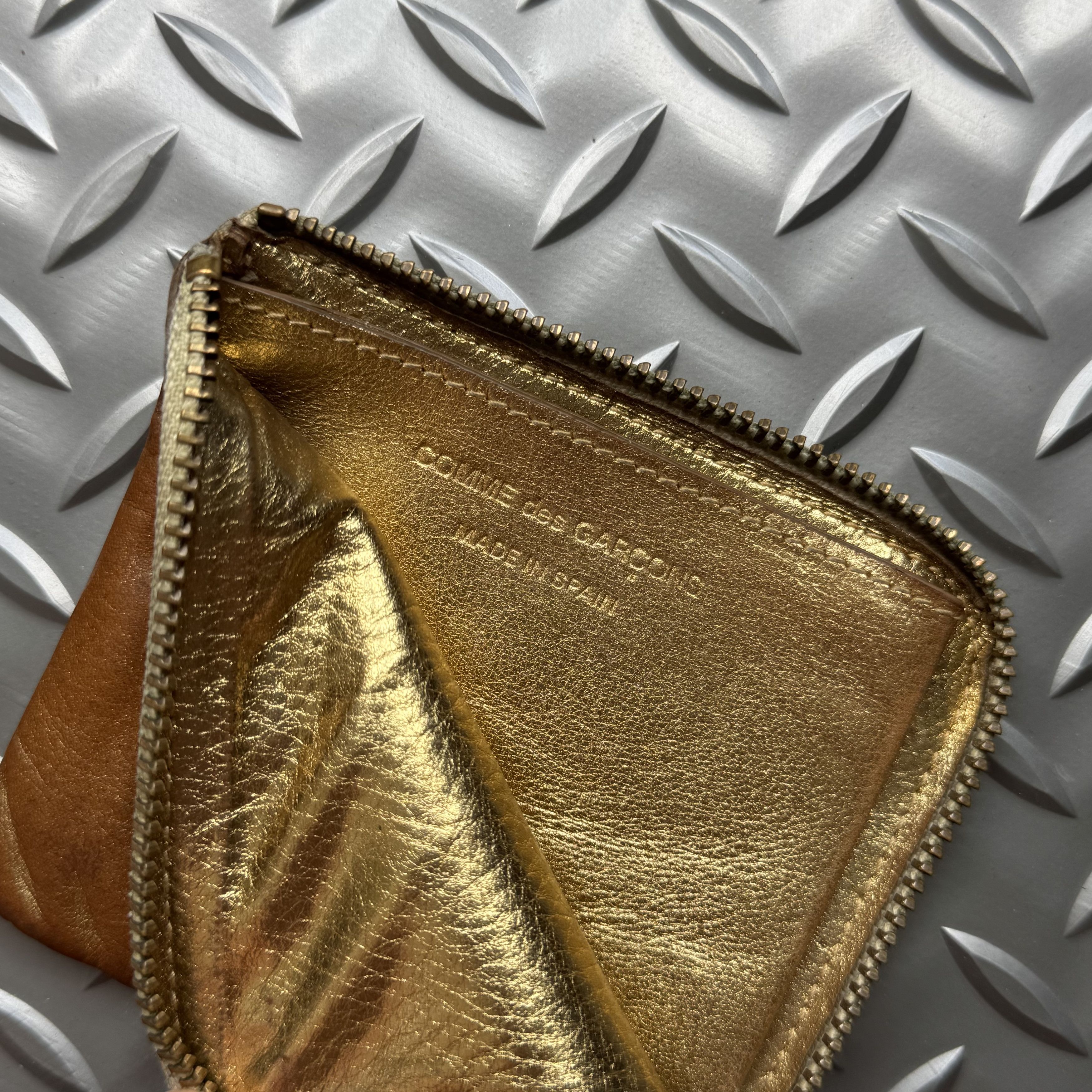 Comme des Garcons Comme des Garçons Wallet Leather Patina Pouch Size ONE SIZE - 7 Thumbnail