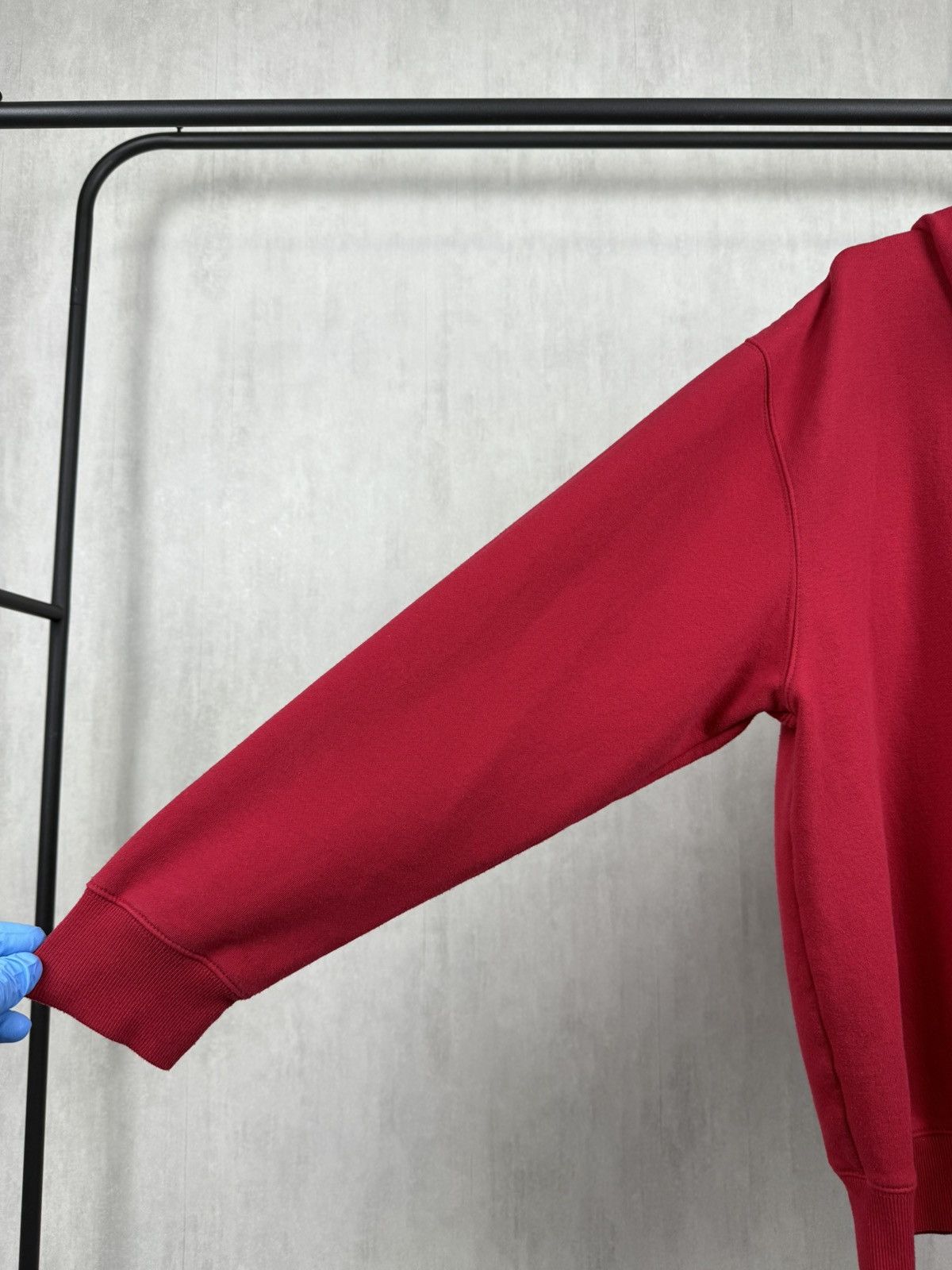 Fubu × Vintage Vintage Fubu Red Zip Up Hoodie Size L-XL Size US L / EU 52-54 / 3 - 11 Thumbnail