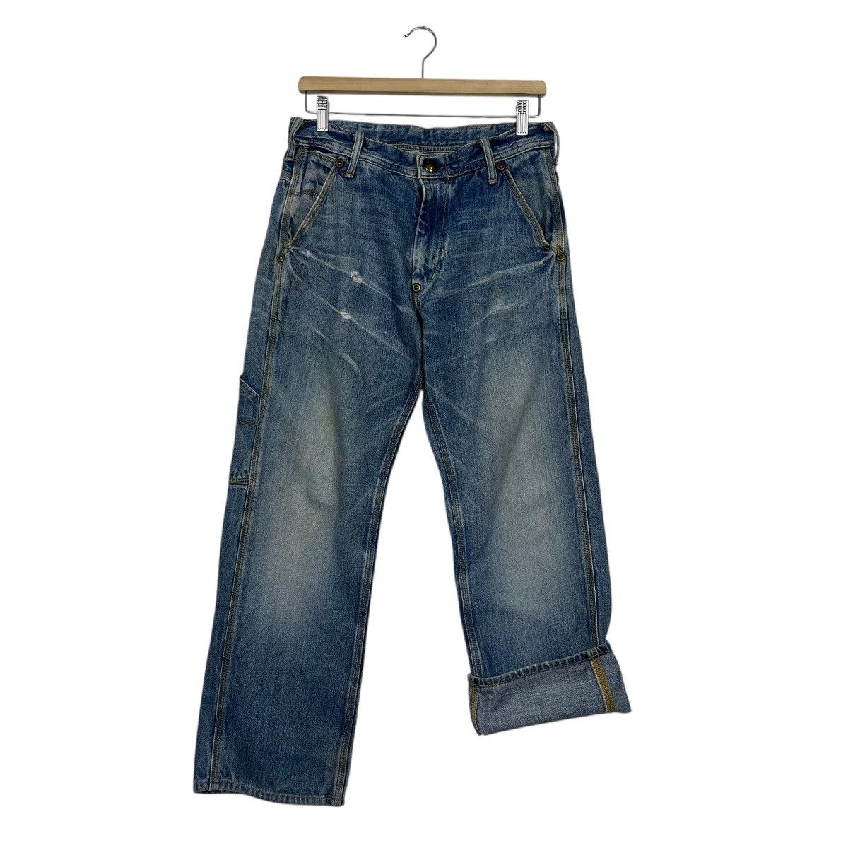 Lee Vintage Lee Utility Workwear Denim Jeans Size US 30 / EU 46 - 7 Thumbnail