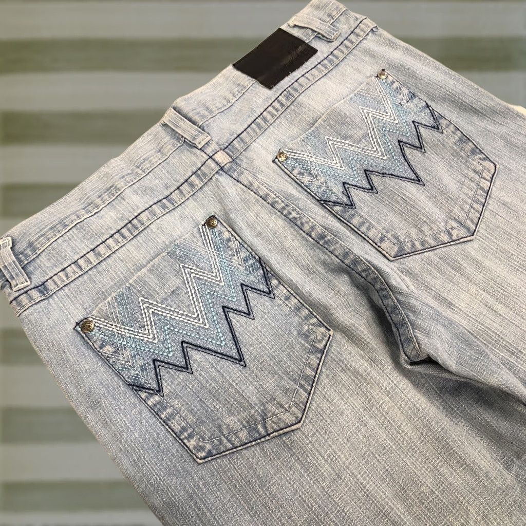 Element VINTAGE Five Elementz Jeans Men 40x28.5 Wide-Leg Baggy Hip Hop Skate Street Y2K Size US 40 / EU 56 - 1 Thumbnail