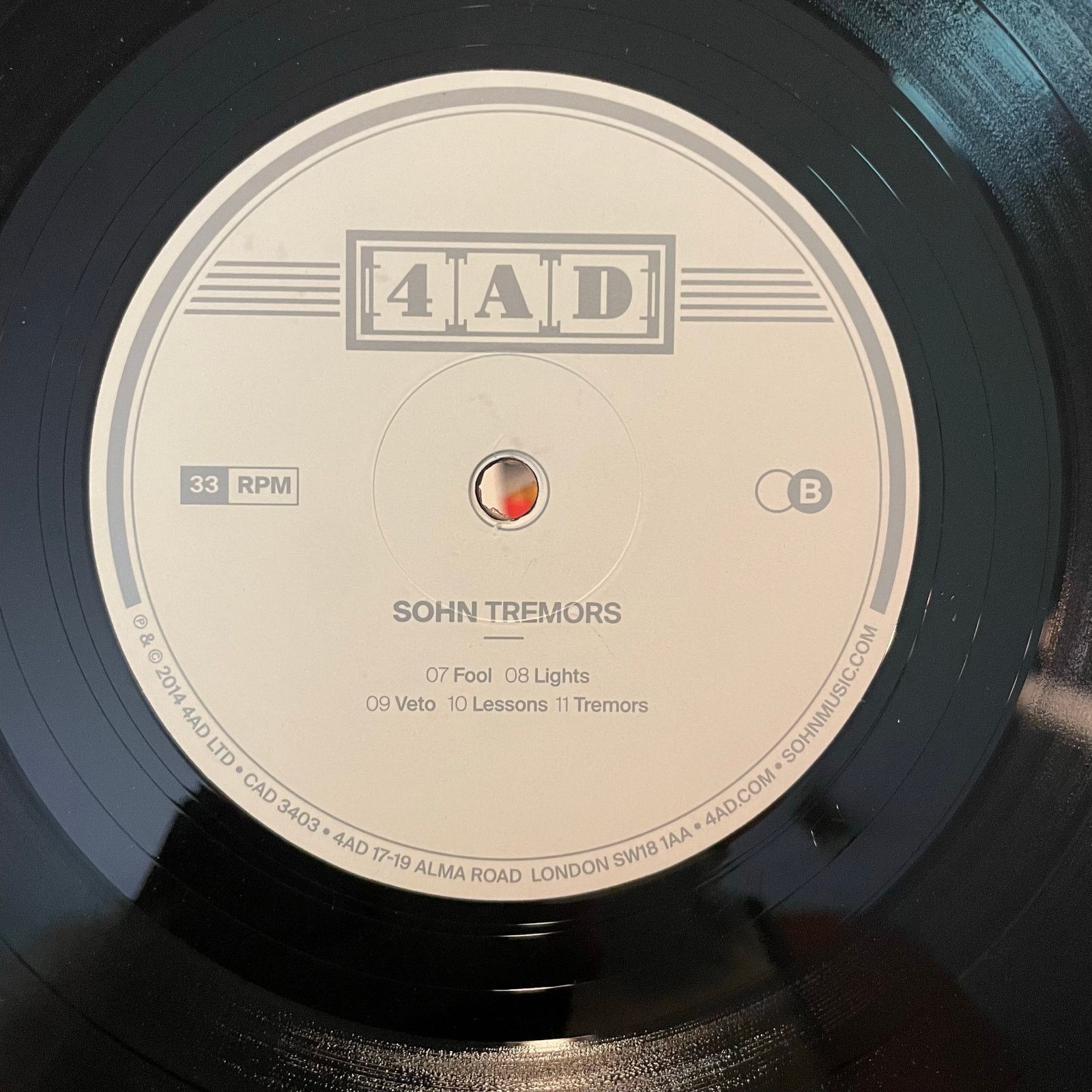 Other SOHN - Tremors LP vinyl synth pop alternative y2k album Size ONE SIZE - 2 Thumbnail