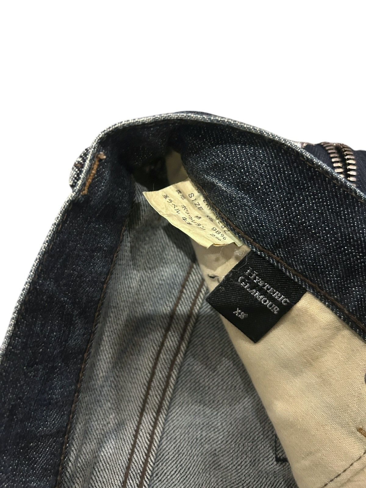 Hysteric Glamour Hysteric Glamour Rare Jeans Straight Leg Crazy Details Size 25" / US 0 / IT 36 - 6 Thumbnail
