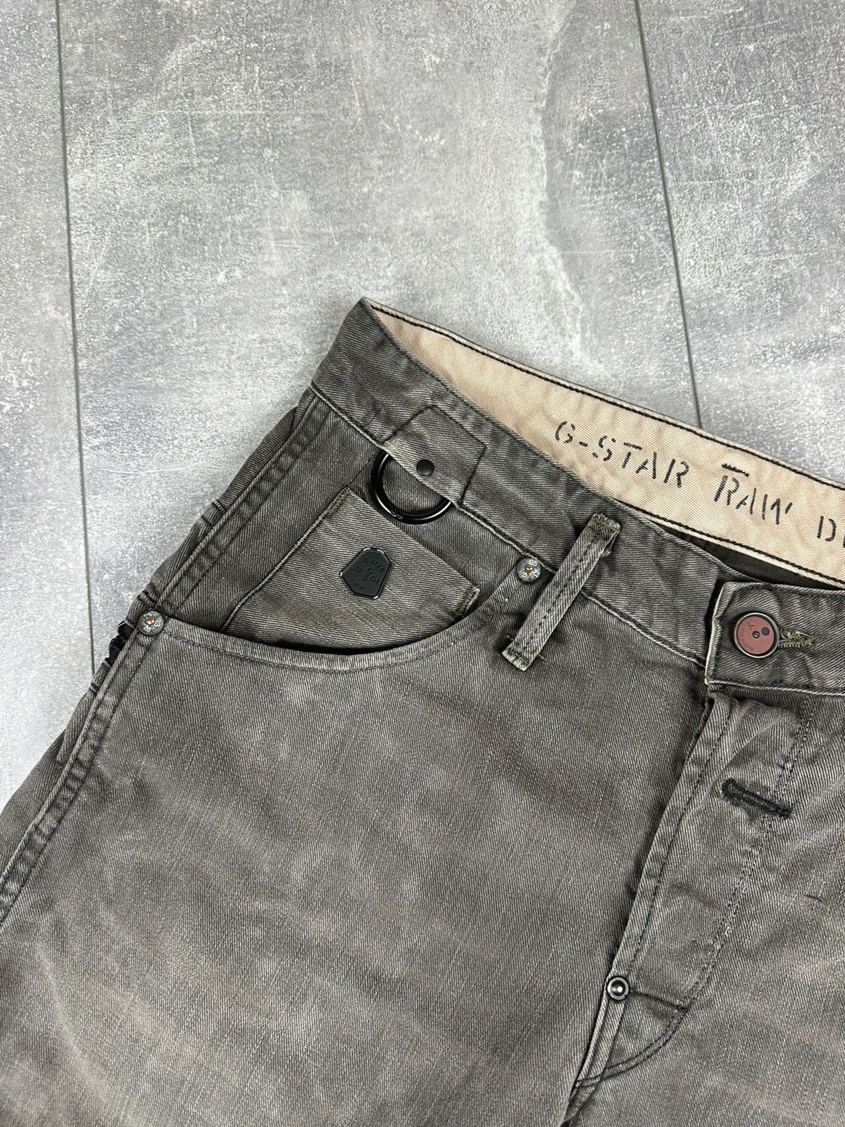 G-Star G Star Raw Japanese Fade Denim Jeans Pants Y2K Size US 30 / EU 46 - 14 Thumbnail