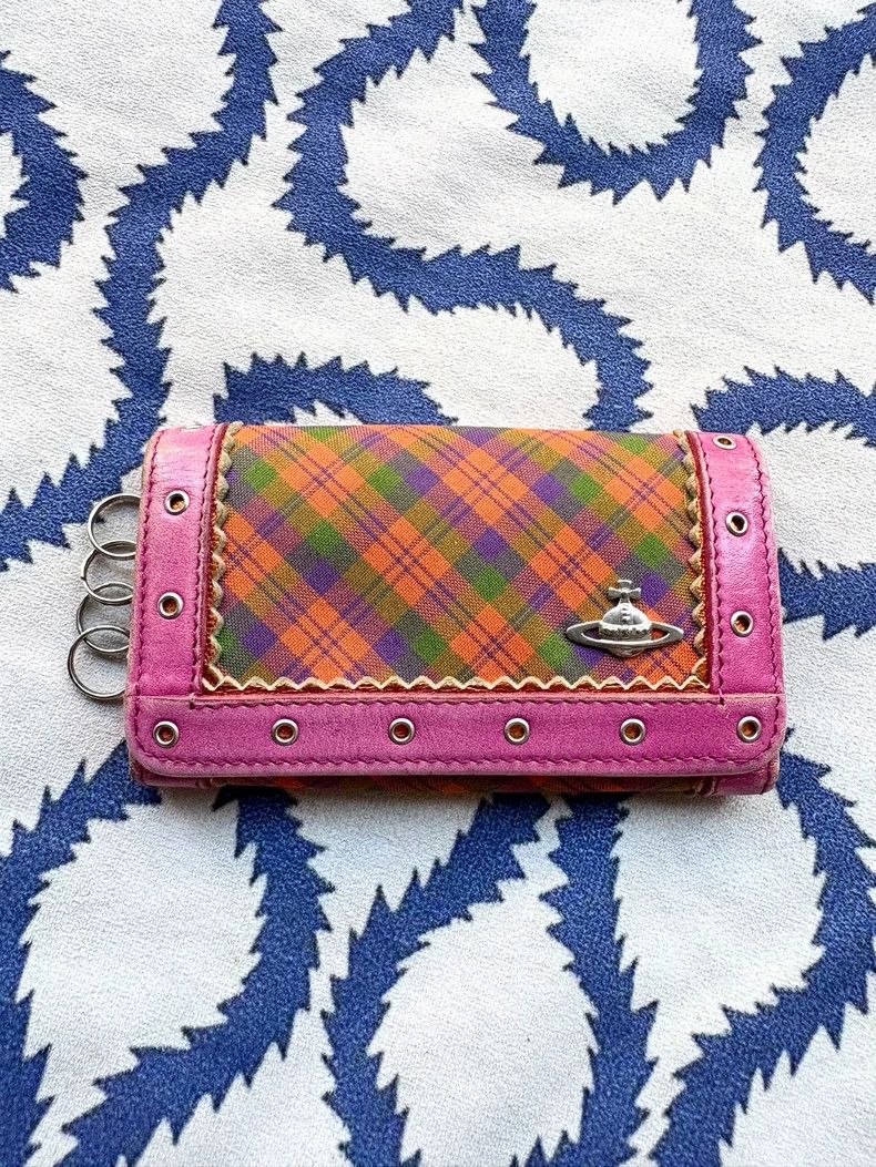 Vivienne Westwood Vivienne Westwood Pink speckled Saturn keychain Size ONE SIZE - 1 Thumbnail