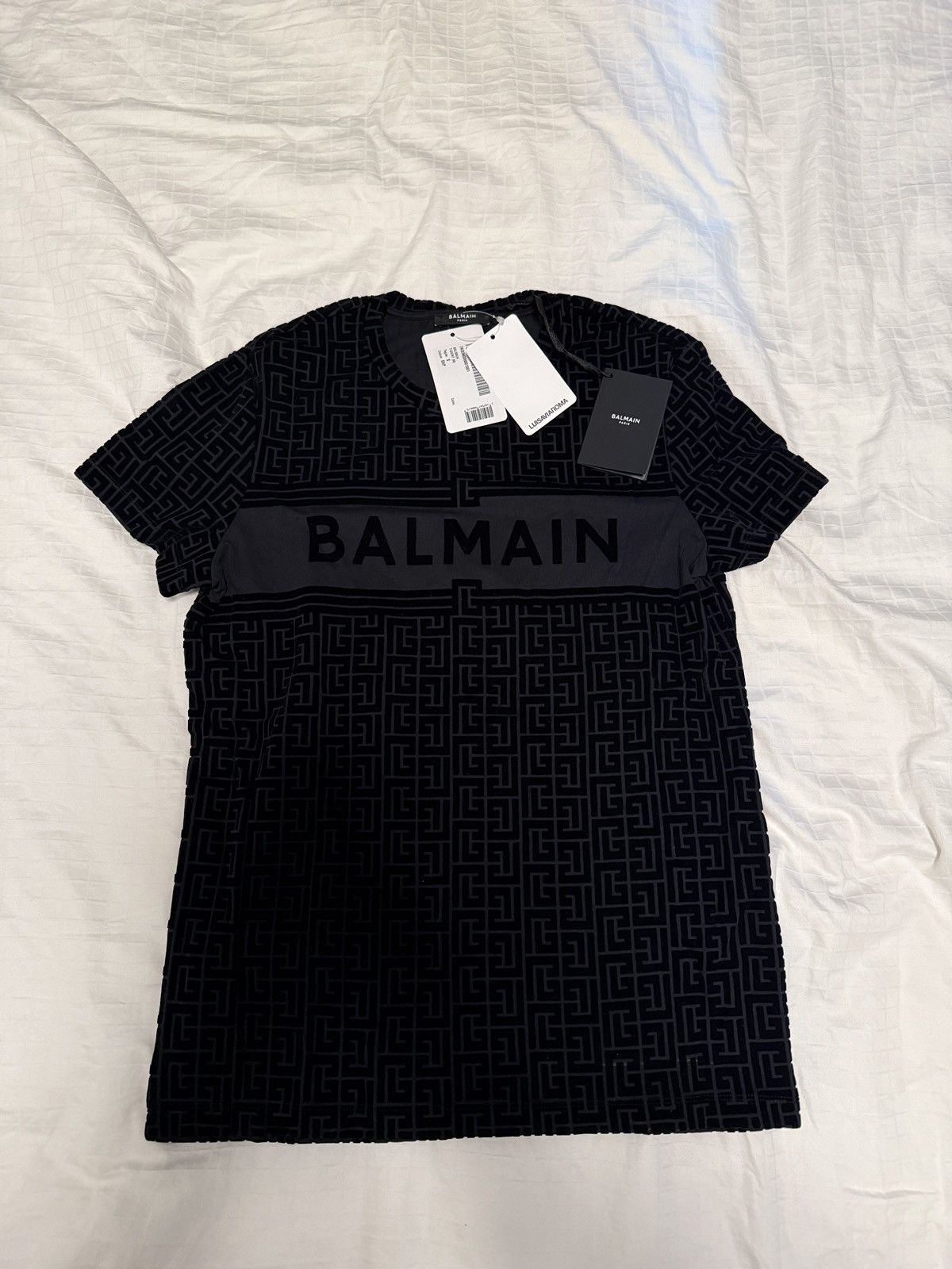 Balmain Balmain T-shirt Size US S / EU 44-46 / 1 - 1 Thumbnail