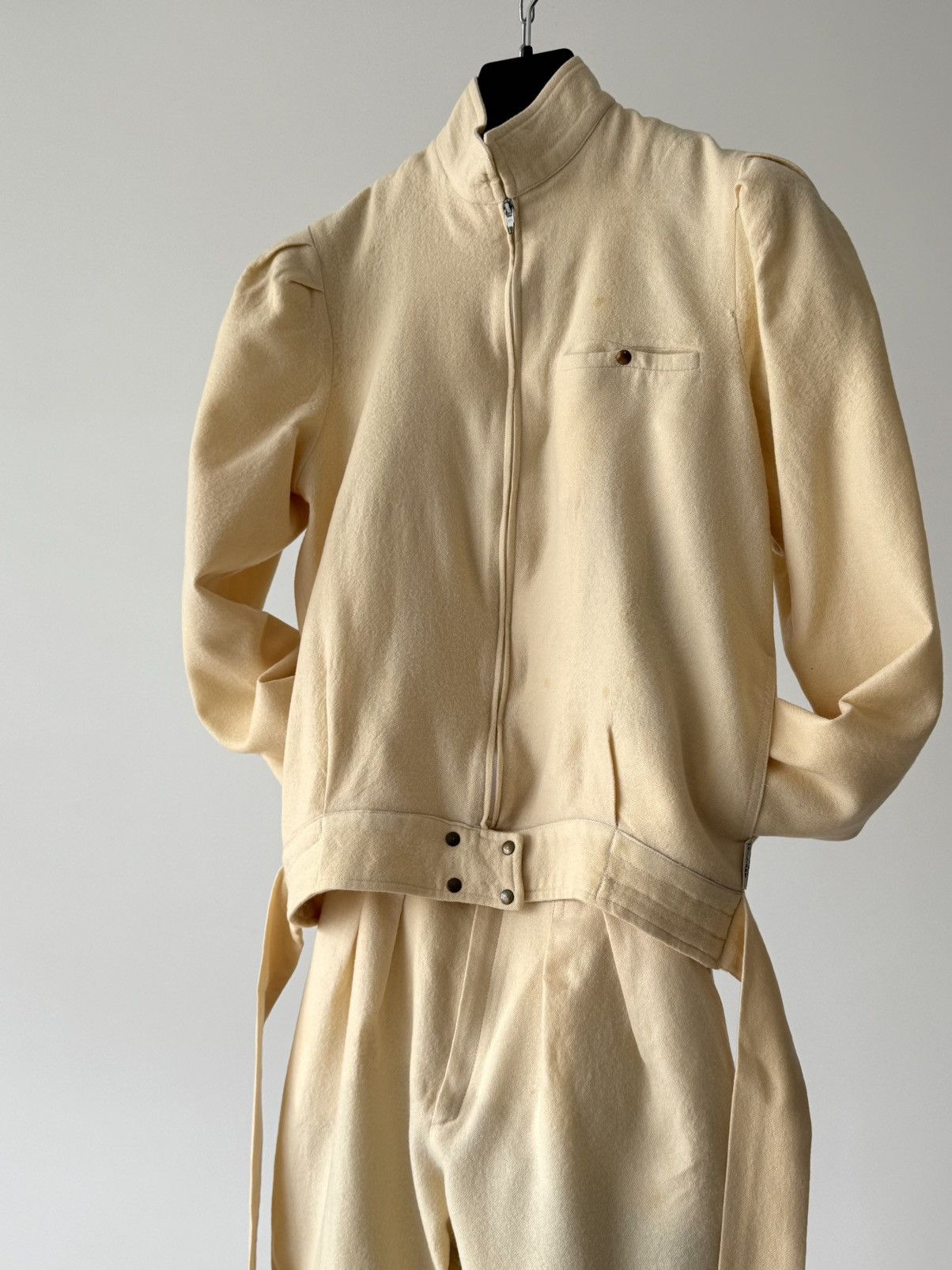 Other Archive 1970s Philippe Salvet France Women’s Wool Suit Size S / US 4 / IT 40 - 5 Thumbnail