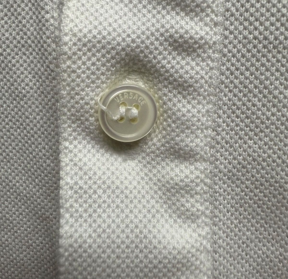 Versace Versace Seashell Baroque Logo Polo Shirt 🐚 Size US XL / EU 56 / 4 - 4 Thumbnail