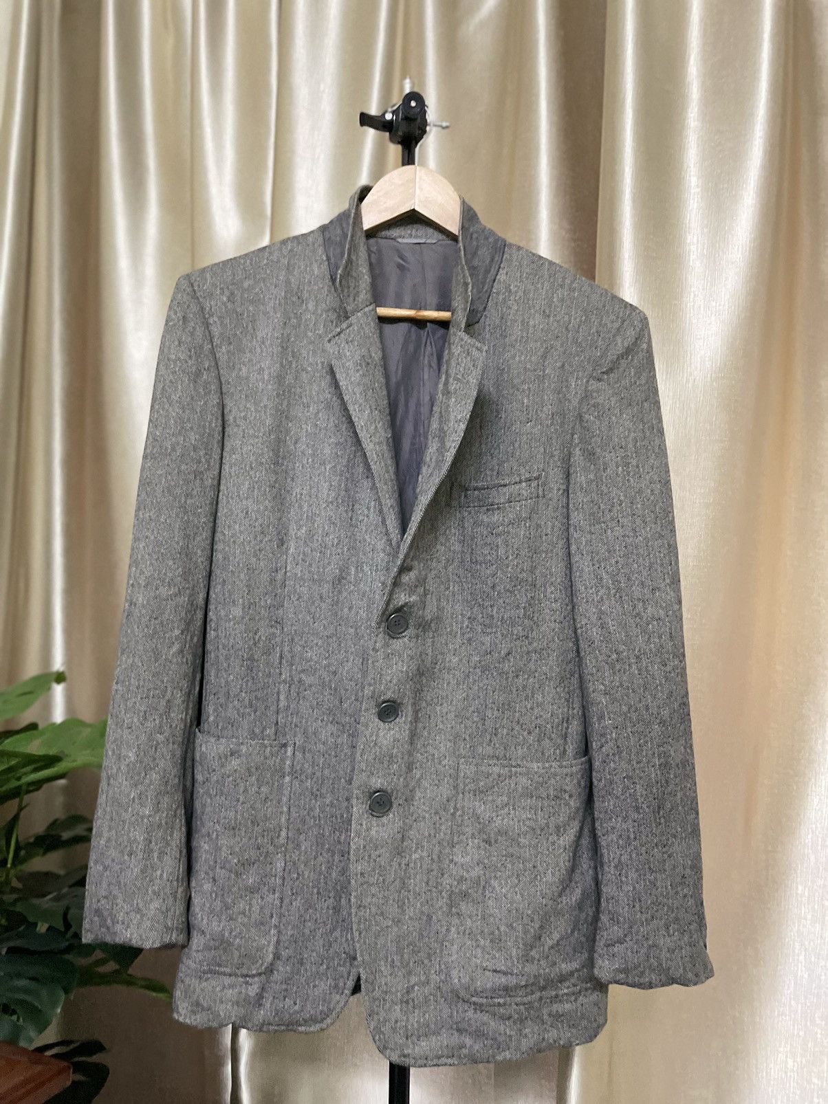 Christian Dior Monsieur × Dior × Vintage VINTAGE DIOR WOOL BLAZER Size US L / EU 52-54 / 3 - 1 Thumbnail
