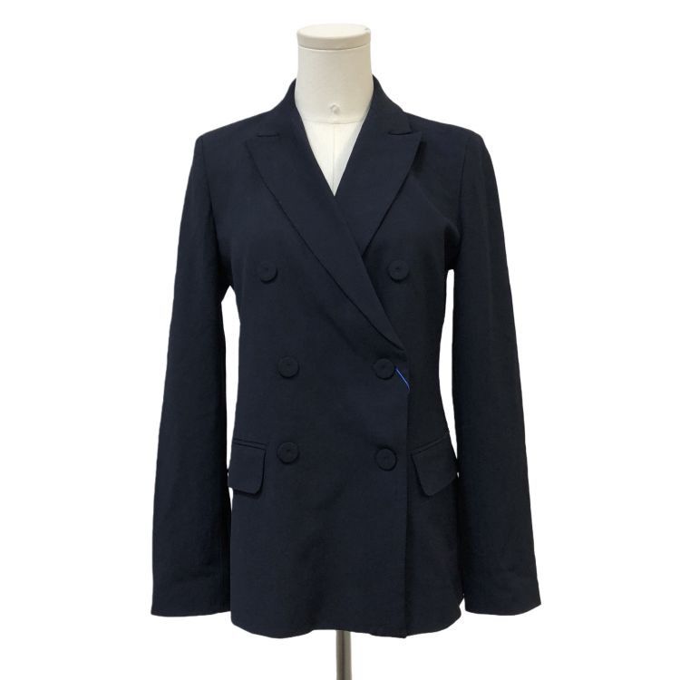 Weekend Max Mara Weekend Max Mara Navy Double Breasted Blazer Size 42 Size M / US 6-8 / IT 42-44 - 1 Thumbnail