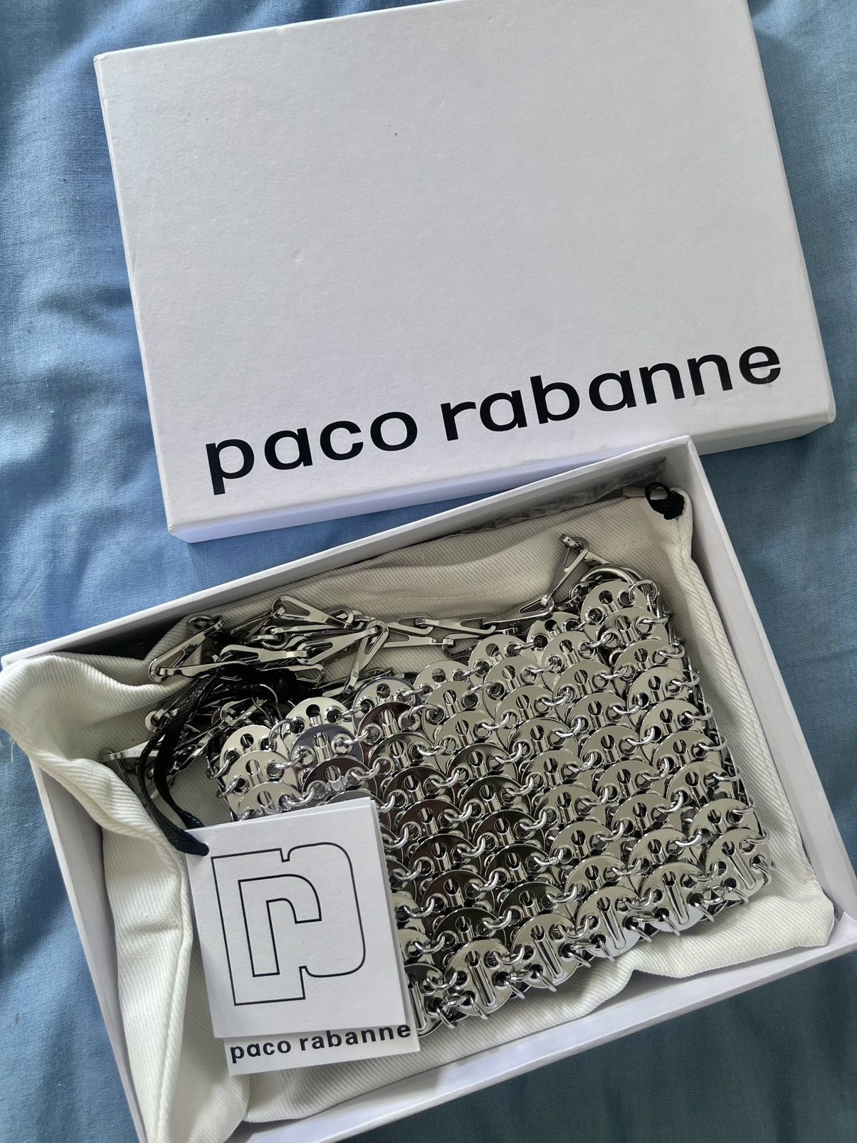 Paco Rabanne Iconic 1969 Skyline Nano Bag Size ONE SIZE - 6 Thumbnail