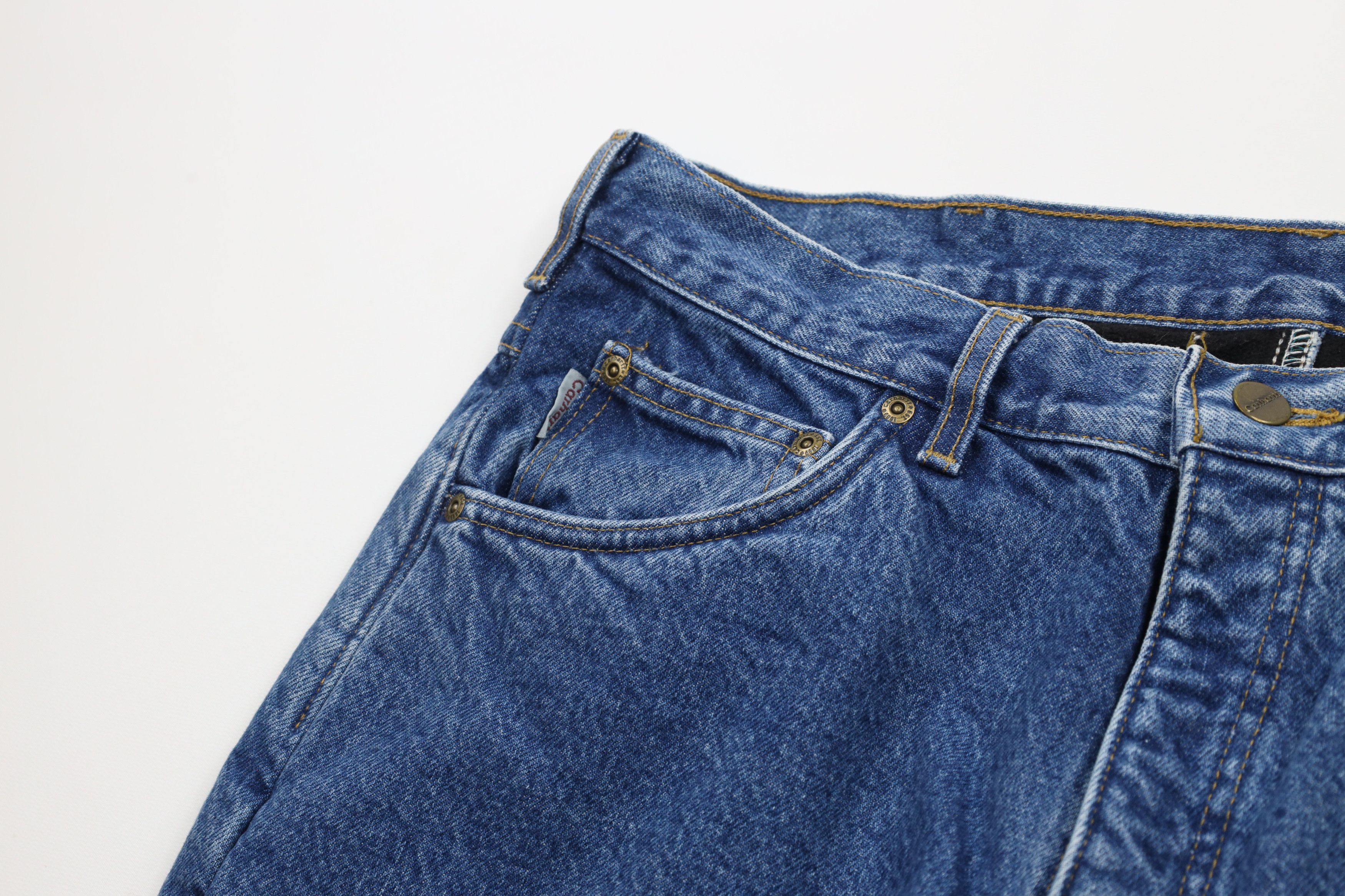 Carhartt × Vintage Vintage Carhartt Out Heavyweight Fleece Lined Jeans USA Size US 34 / EU 50 - 8 Thumbnail