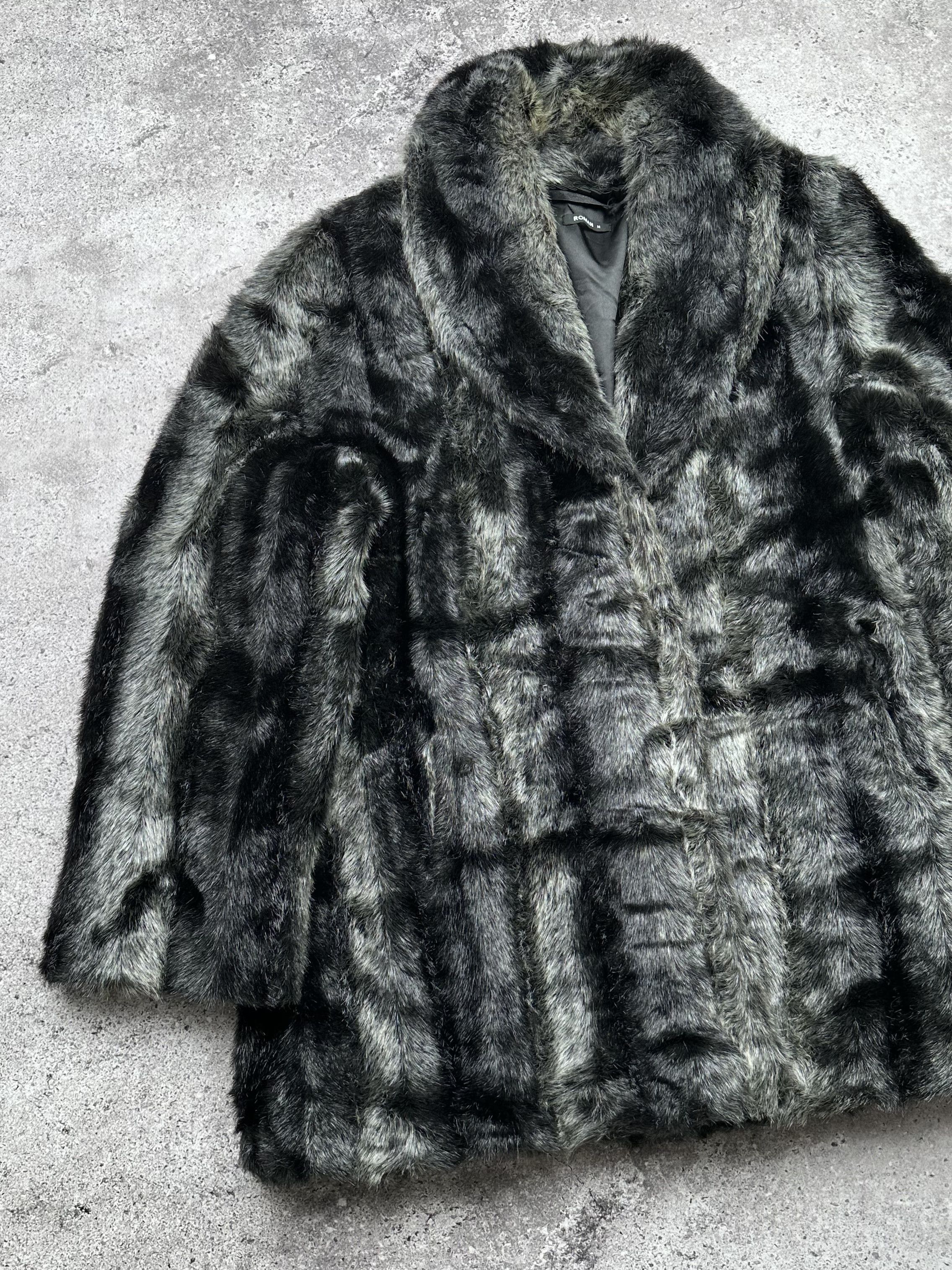Vintage Vintage Faux Fur Coat C218(V615) Size M / US 6-8 / IT 42-44 - 2 Thumbnail